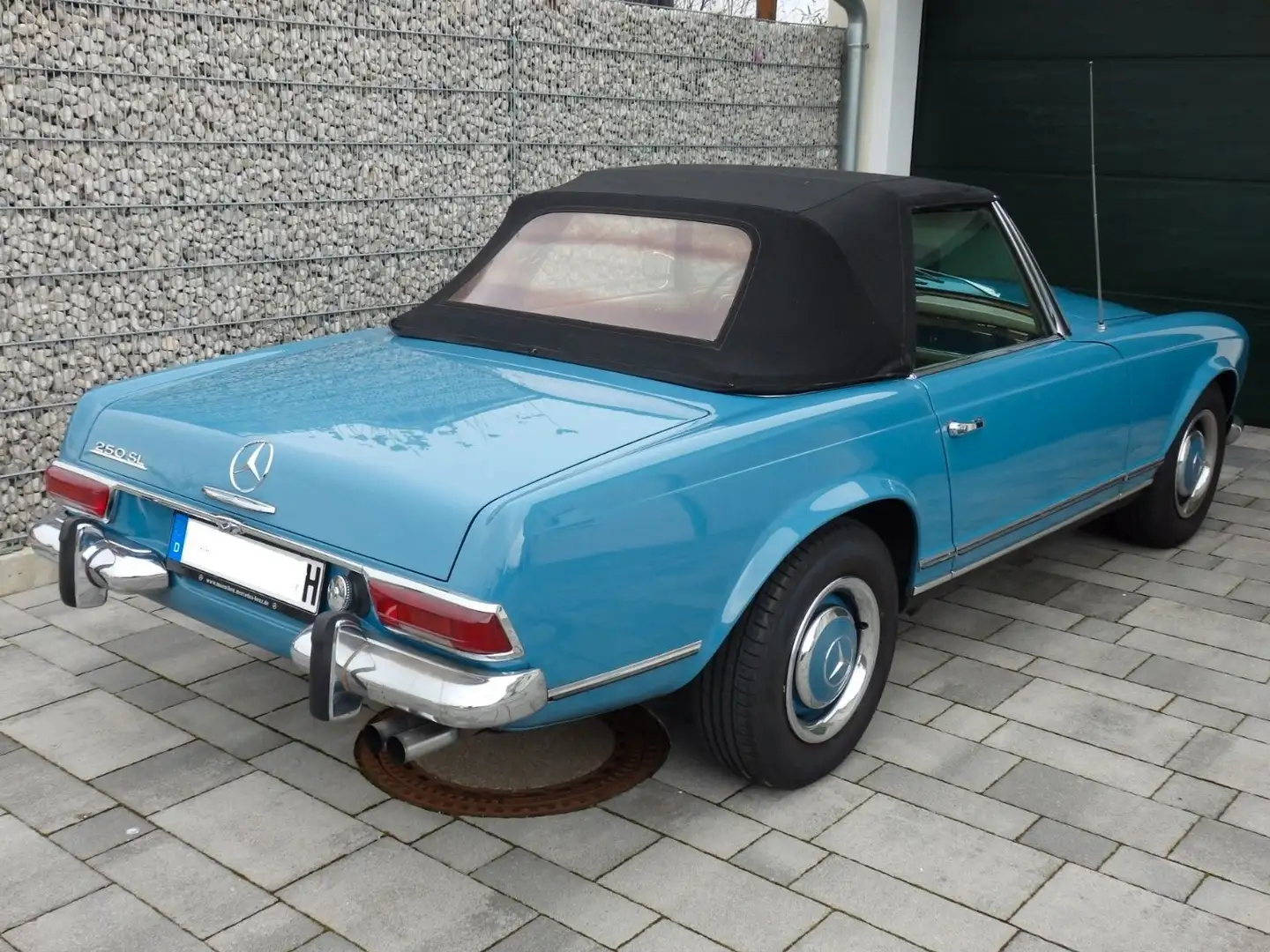 Mercedes-Benz 250 SL Albastru - 2