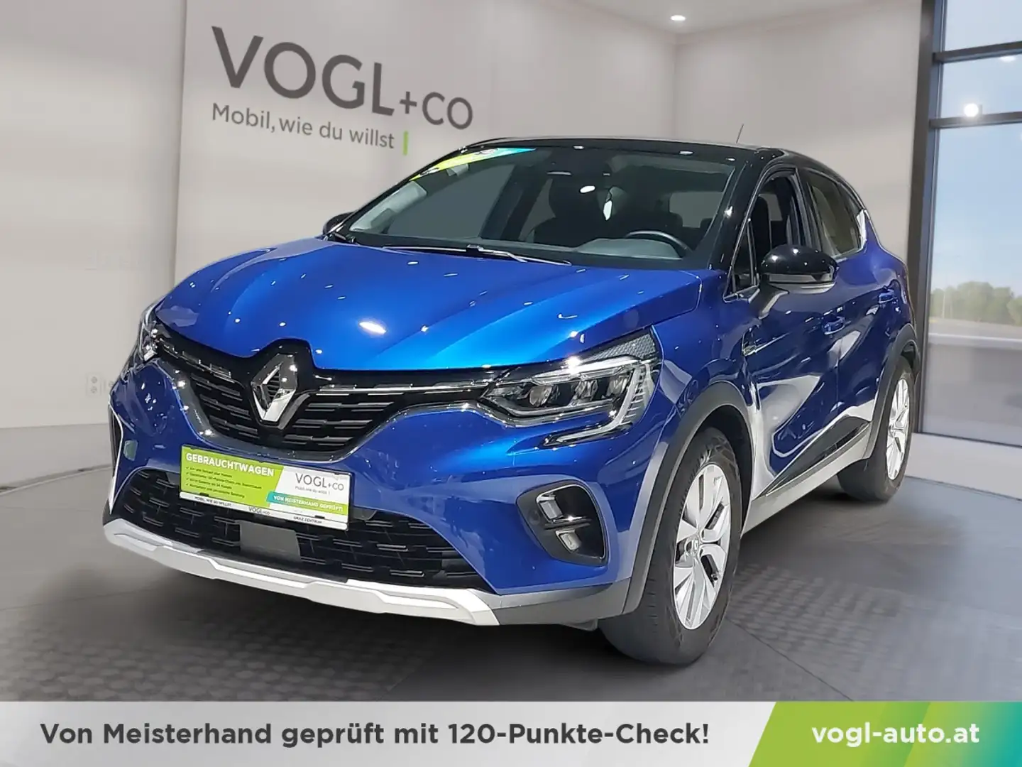 Renault Captur Intens TCe 90 Blau - 1