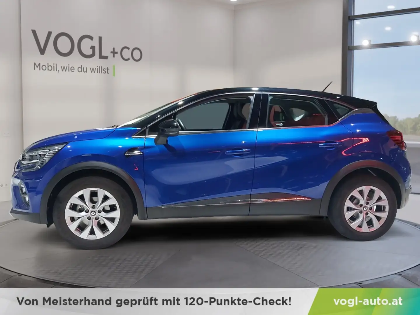 Renault Captur Intens TCe 90 Blau - 2