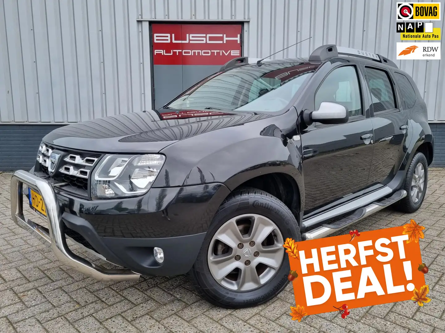 Dacia Duster 1.2 TCe 4x4 Prestige | 2e EIGENAAR | TREKHAAK | Zwart - 1