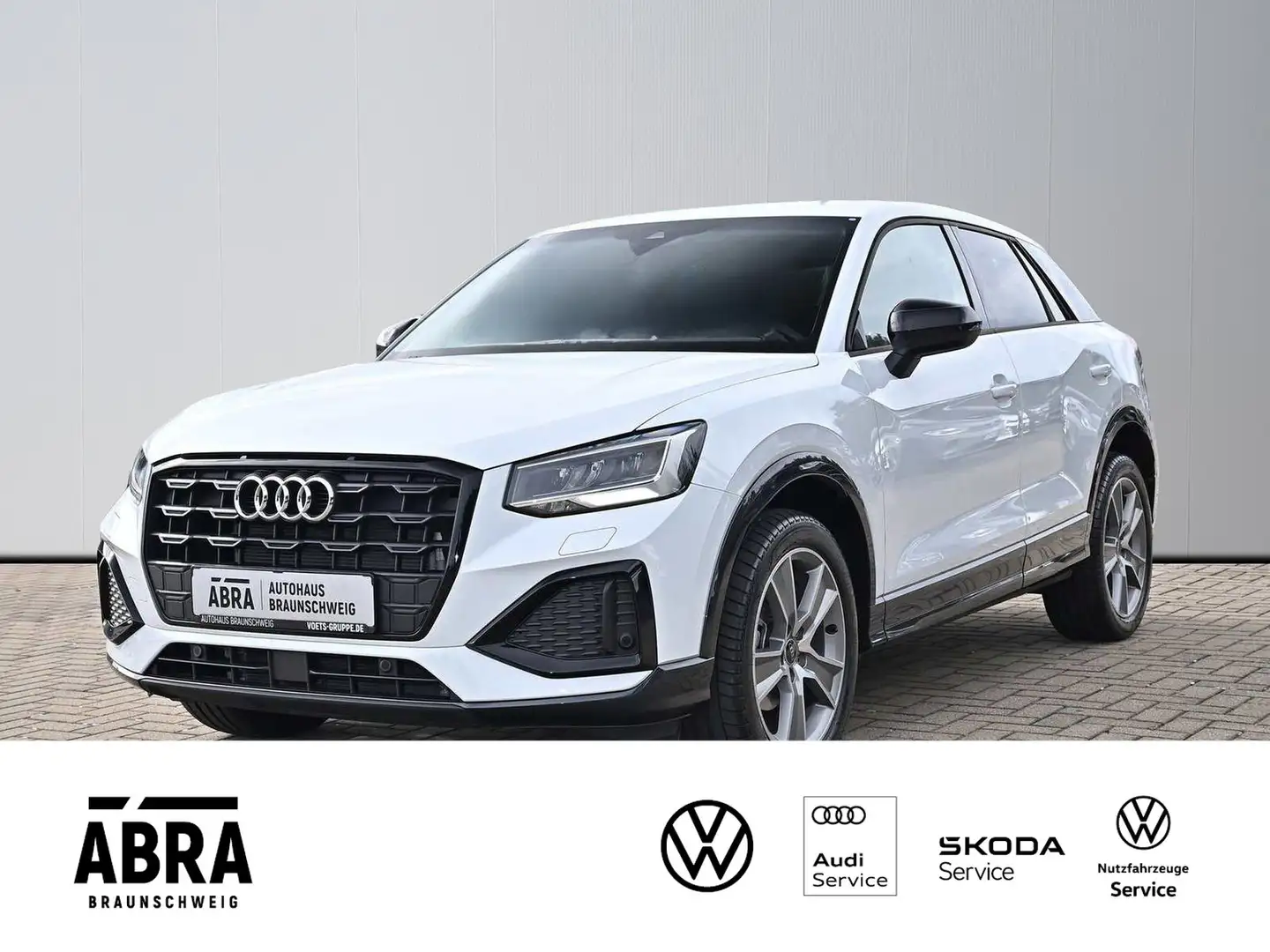 Audi Q2 30 1.0 TFSI advanced LED+NAV+GRA+CAM+PDC Weiß - 1