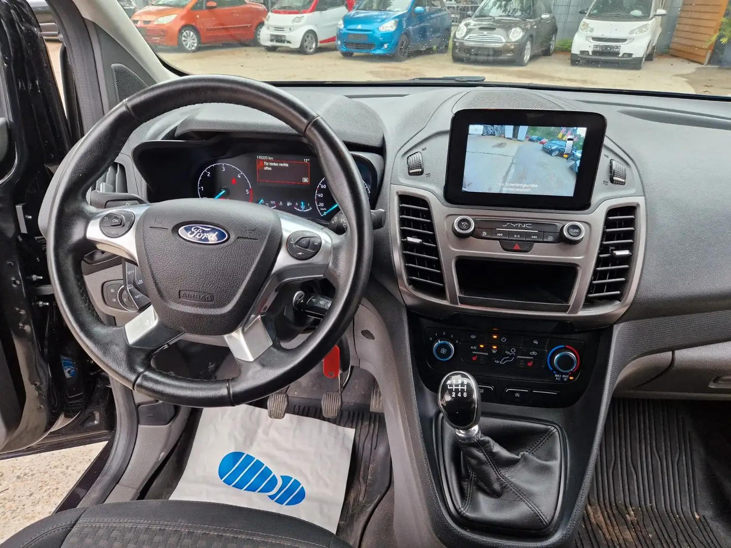 Ford Transit TRANSiT CONNECT KASTEN LANG PDC RFK APPLE DAB Schwarz - 2