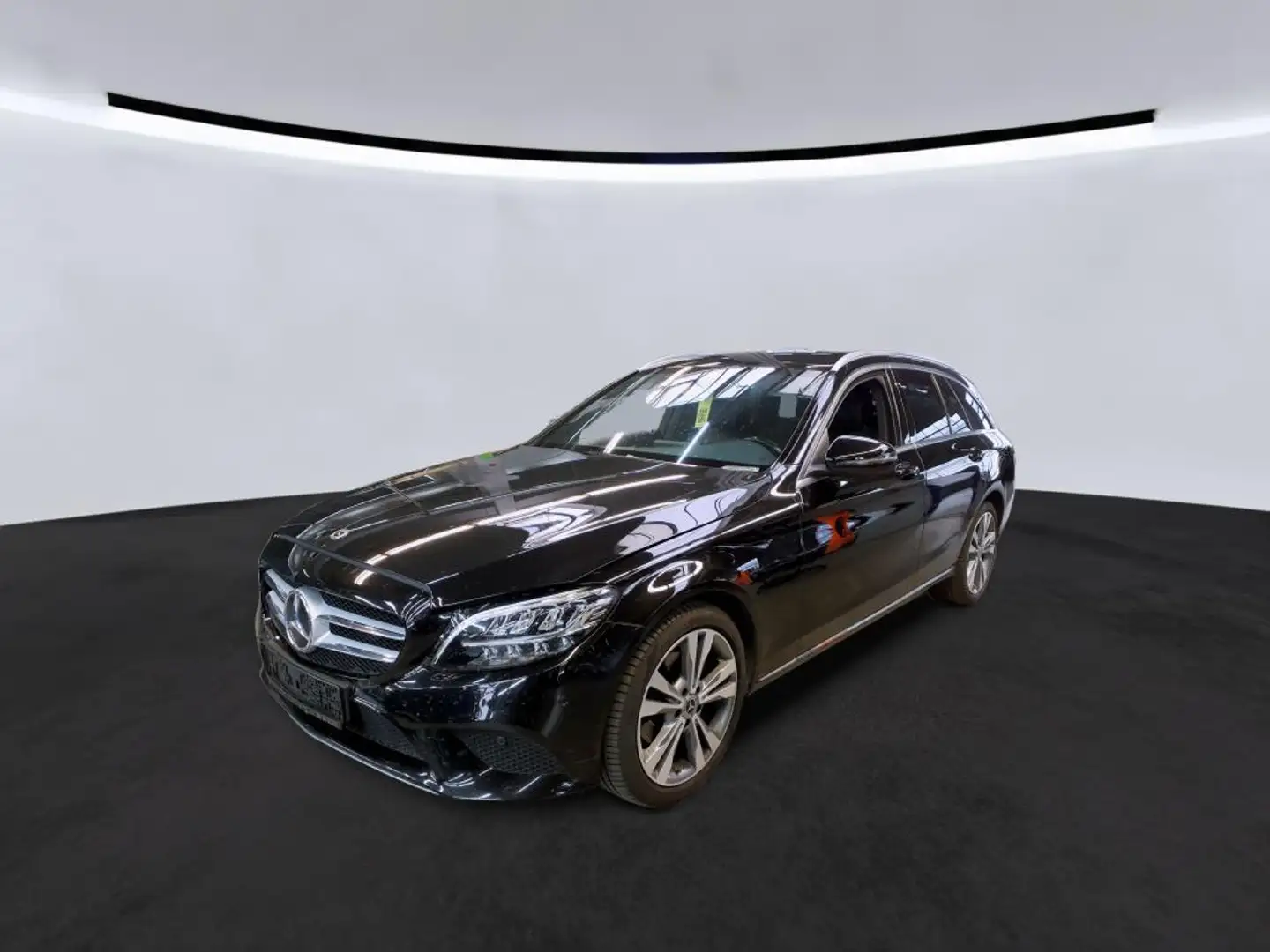 Mercedes-Benz C 200 d  T Avantg 9G-TRONIC T-LEDER NAVI LED AHK Noir - 1