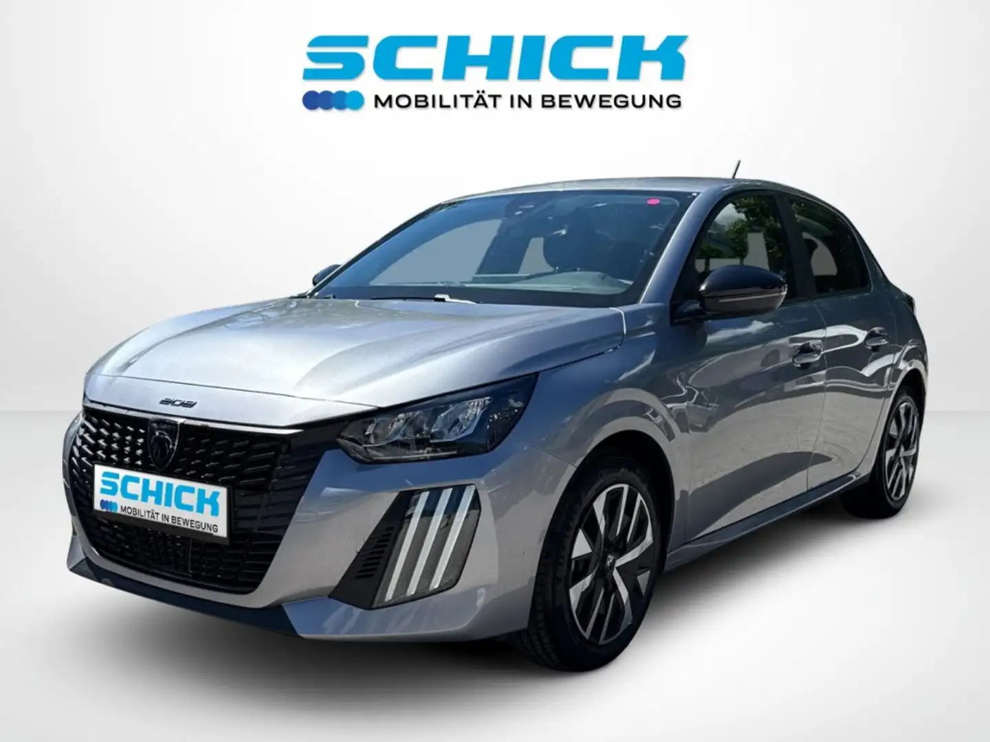 Peugeot 208 ALLURE PureTech 100 6-Gang-Manuell Grau - 1