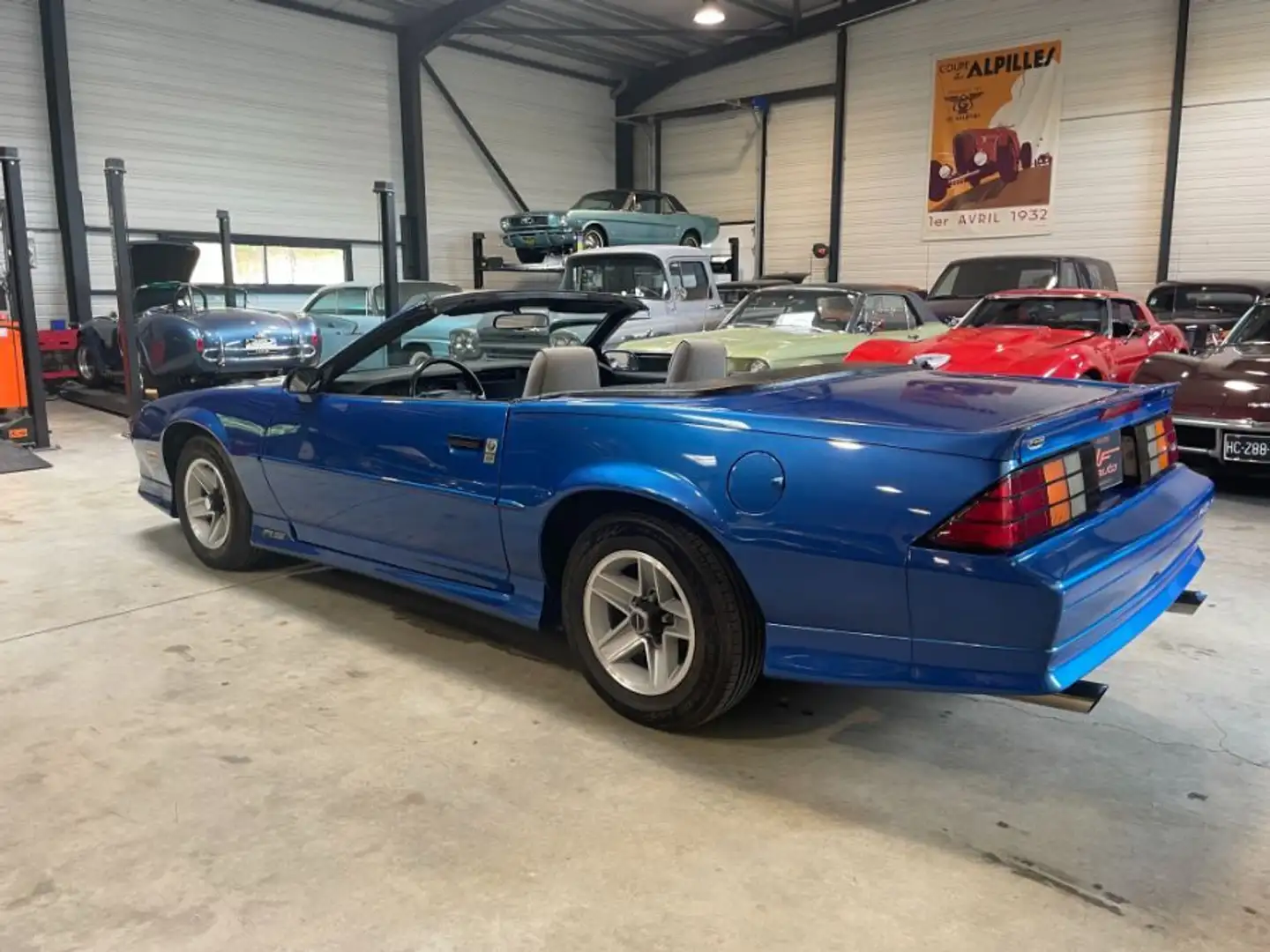 Chevrolet Camaro RS 5.0 L V8 CABRIOLET Bleu - 2