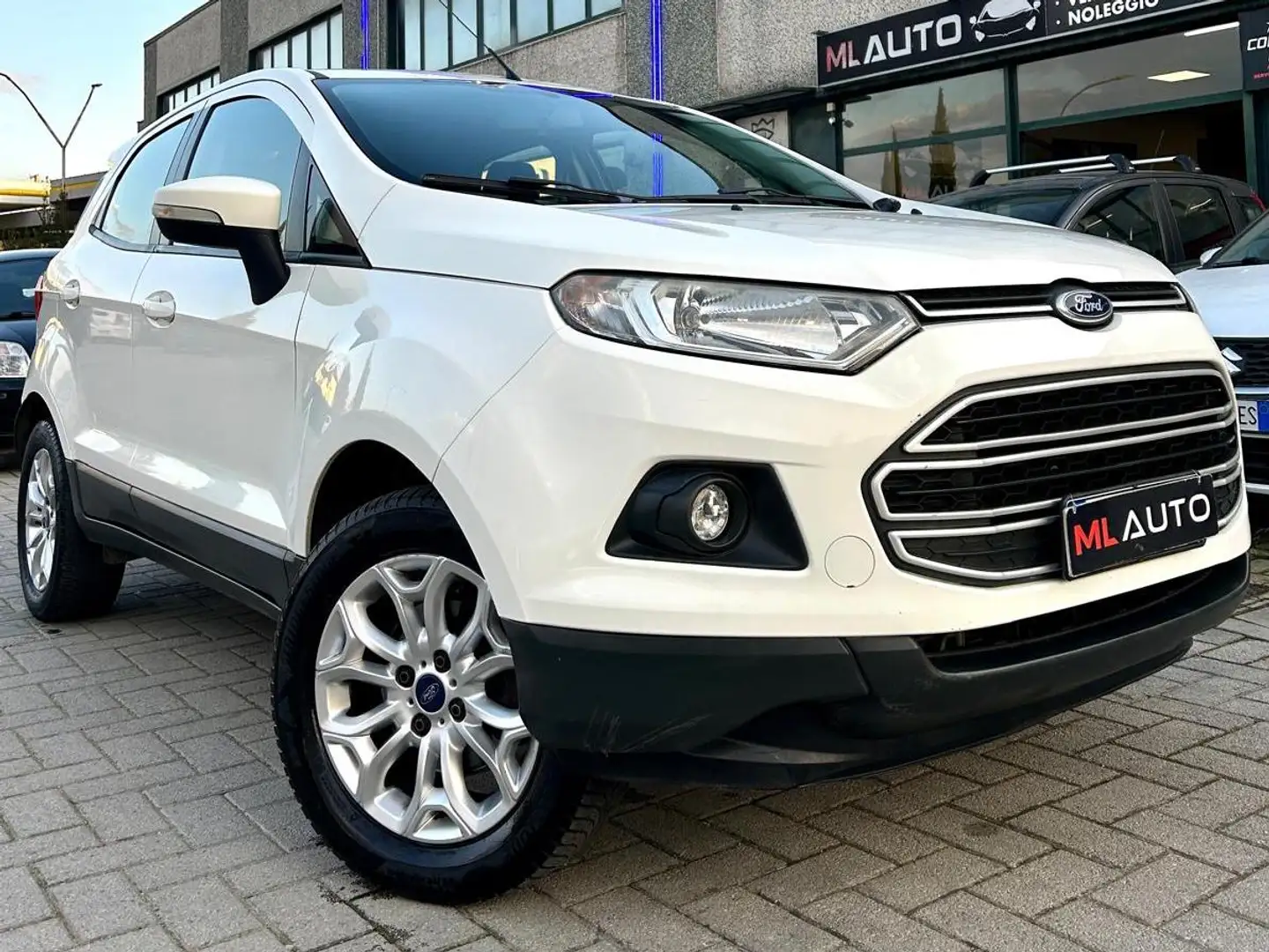 Ford EcoSport EcoSport 2014 1.5 tdci Titanium S 95cv Weiß - 1