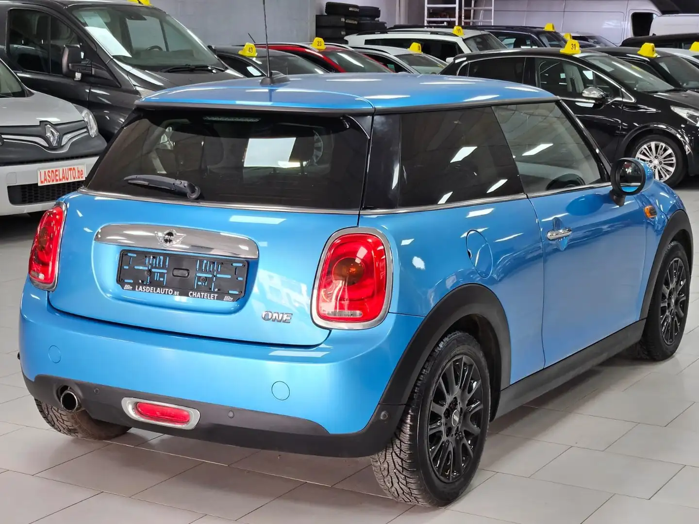 MINI One 1.2i Sensors Cruise Gps SIEGES Chauffants Blue Blauw - 2
