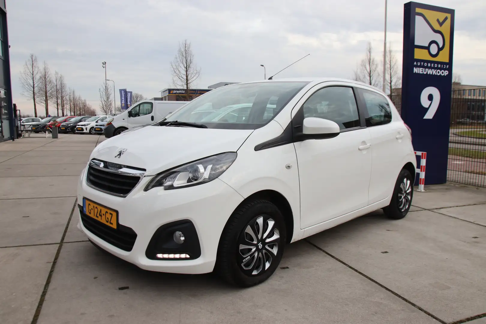 Peugeot 108 1.0 e-VTi Sparco Navi, PDC, Airco, 5drs, NL auto Blanc - 1
