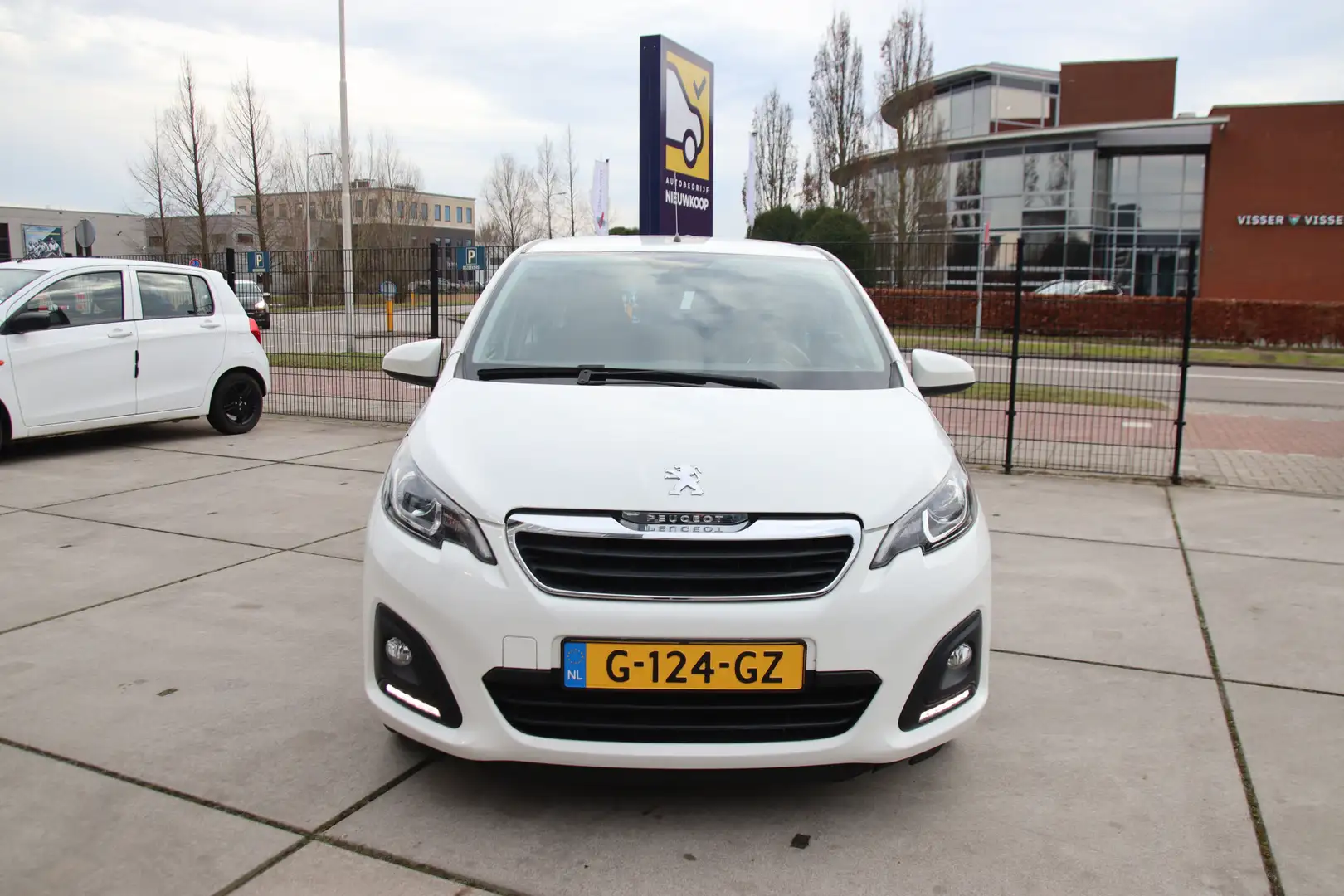 Peugeot 108 1.0 e-VTi Sparco Navi, PDC, Airco, 5drs, NL auto Blanc - 2