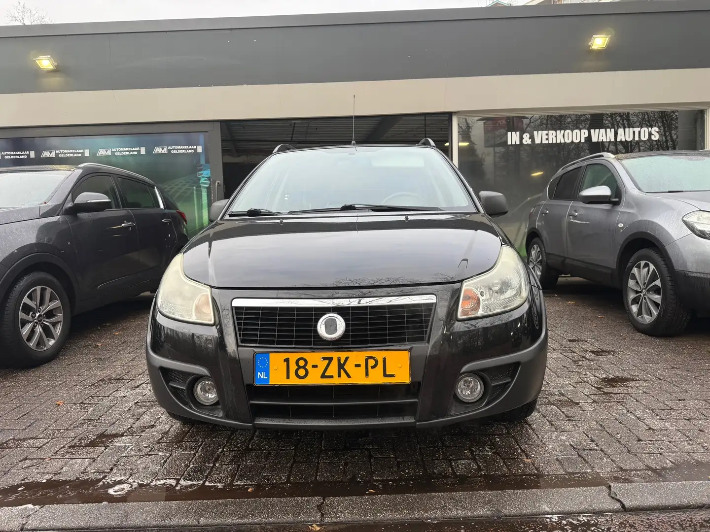 Fiat Sedici 1.6-16V Dynamic | 2E EIGENAAR | 12MND GARANTIE | N Zwart - 2