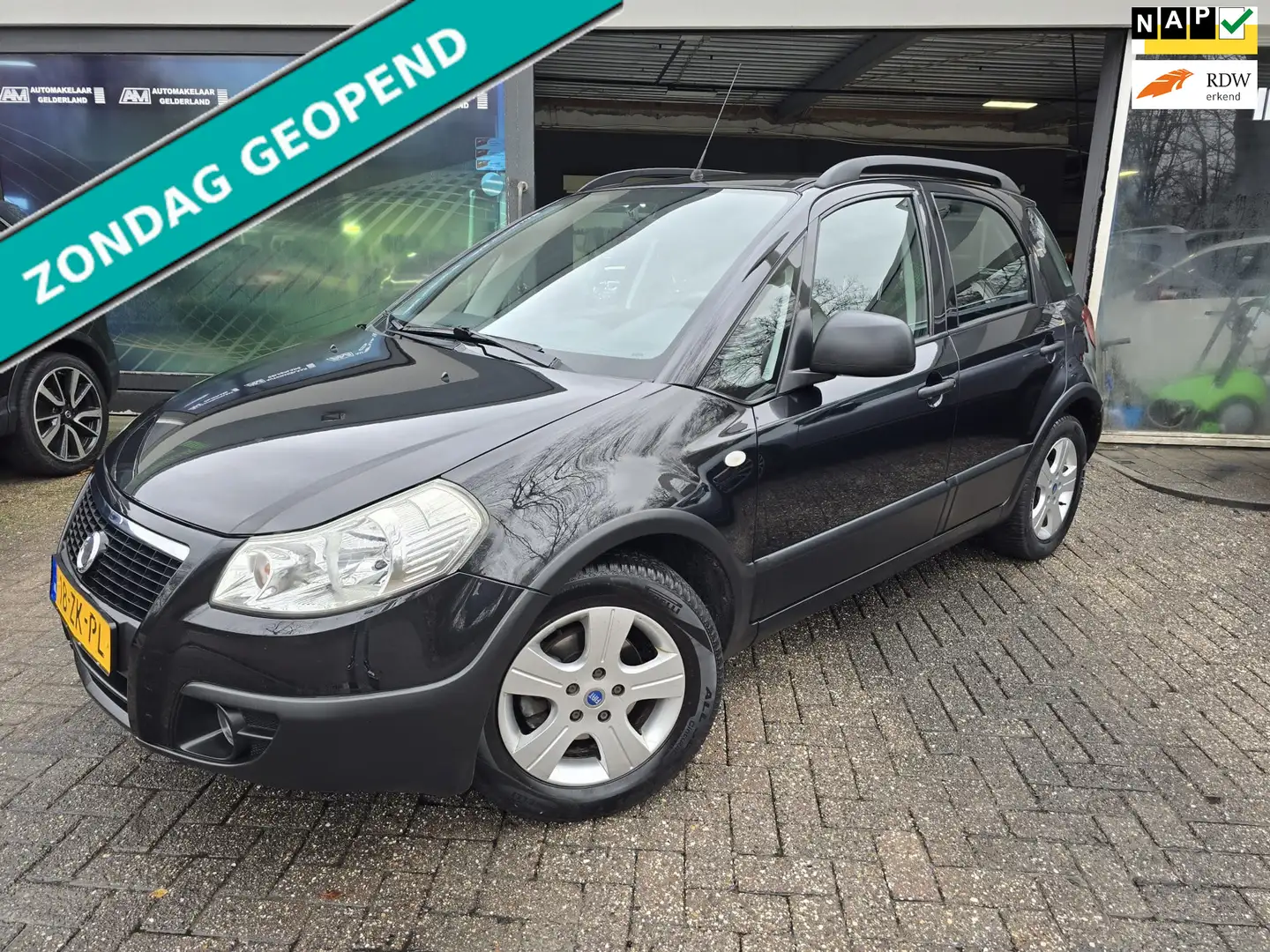 Fiat Sedici 1.6-16V Dynamic | 2E EIGENAAR | 12MND GARANTIE | N Negro - 1