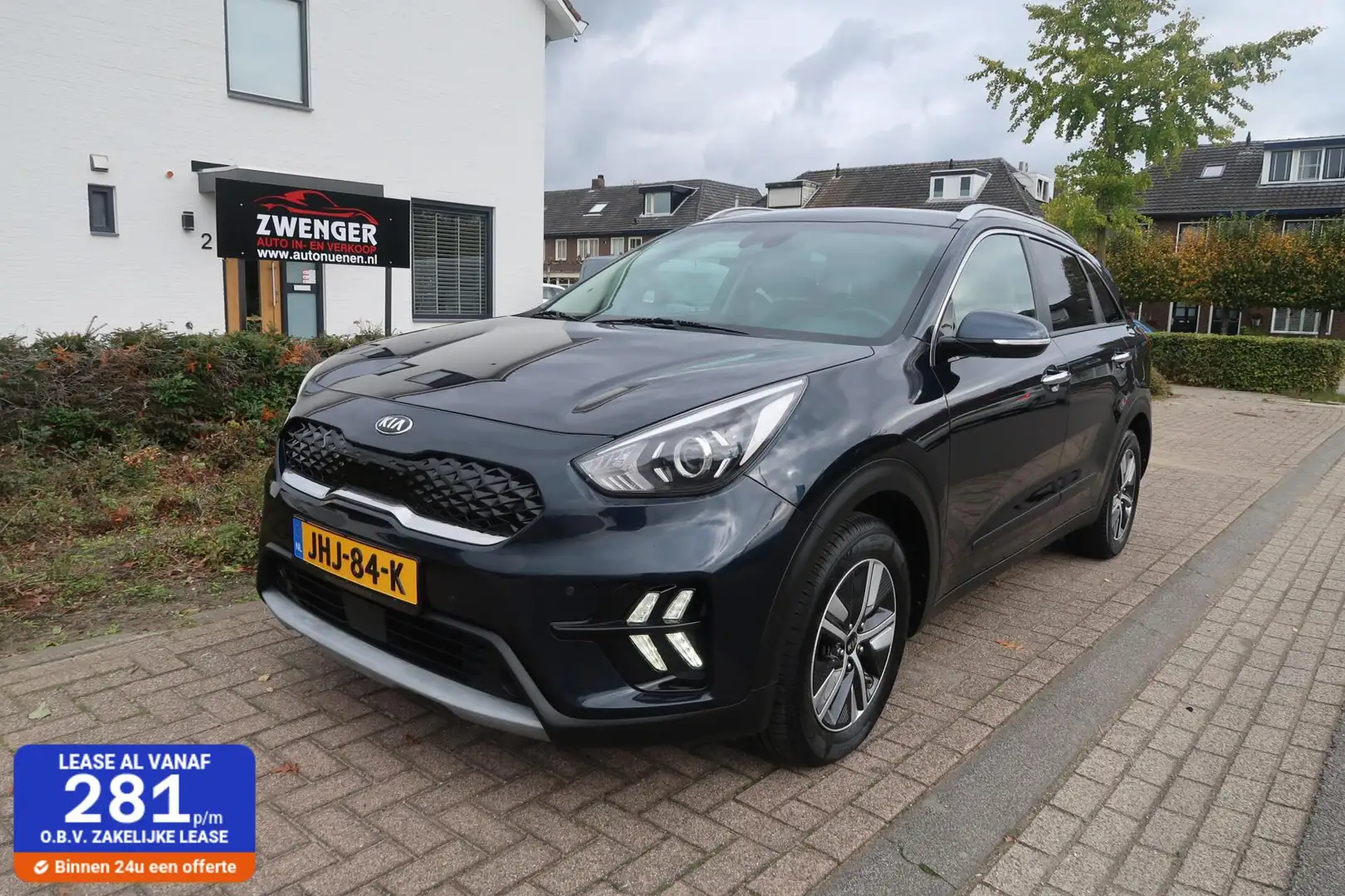 Kia Niro 1.6 GDi Hybrid TREKHAAK|CAMERA|NAVIGATIE|KEYLESS|C Blauw - 1