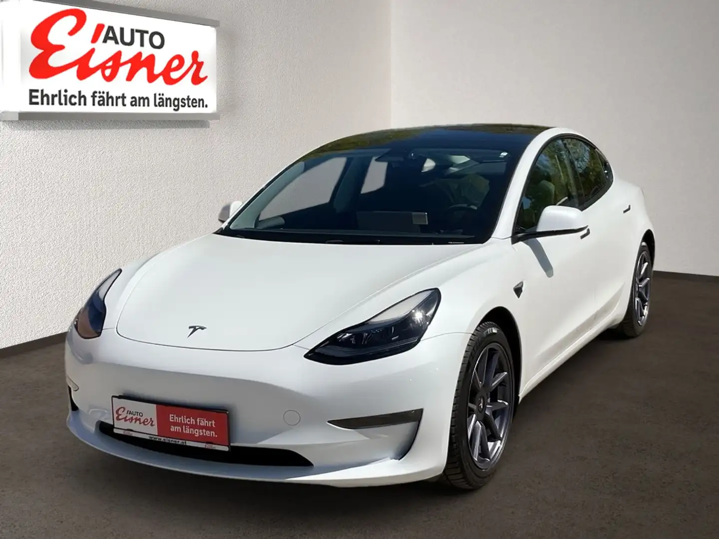 Tesla Model 3 Long Range Dual ACC AUT Kam. KeyLess LM Weiß - 2