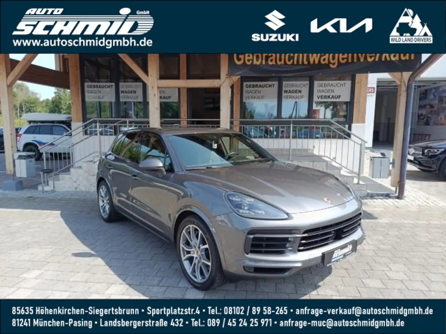 Porsche Cayenne S |Approved|PSM|PDL S+|AHK Grigio - 1