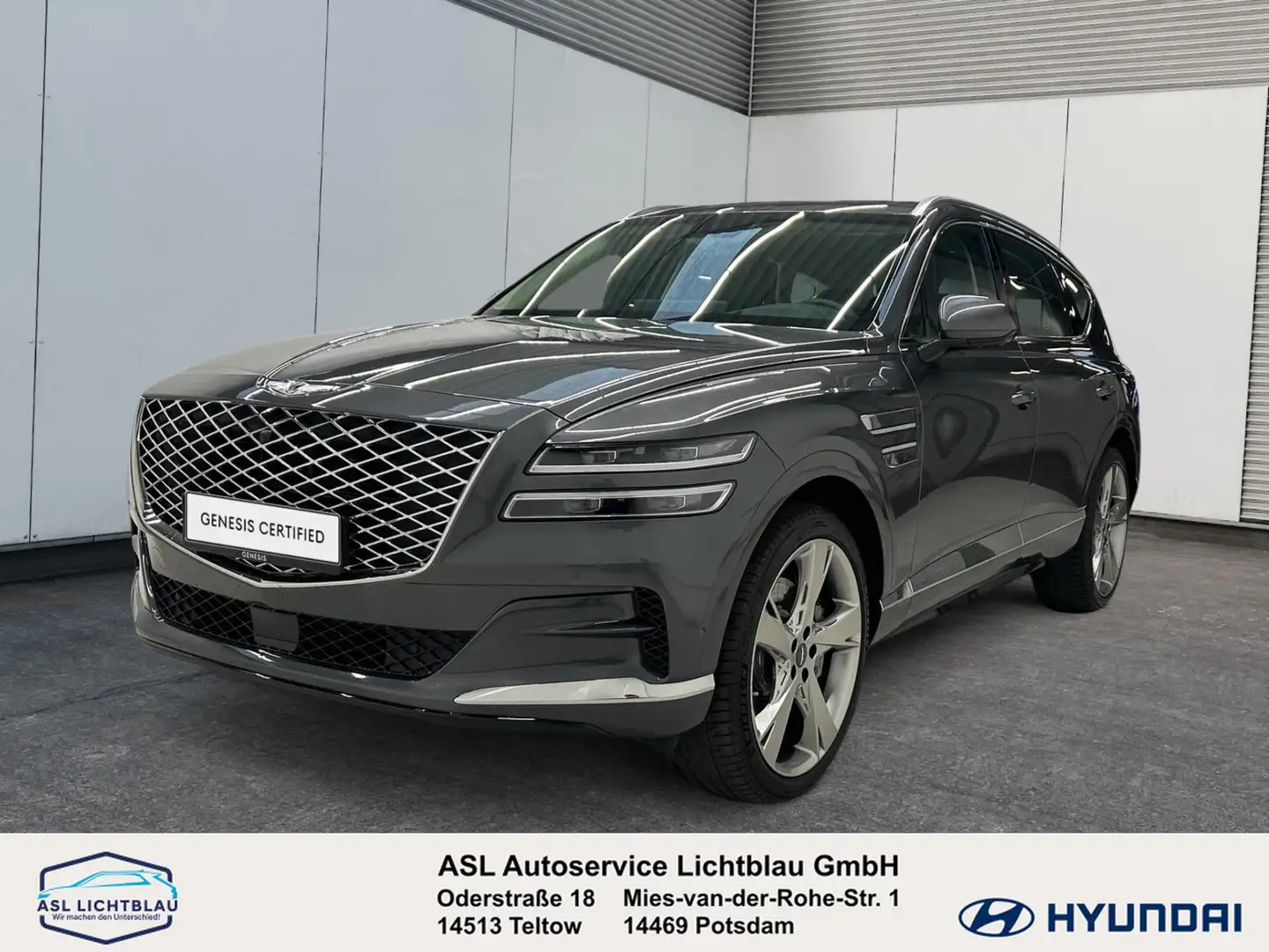 Genesis GV80 3.0 Luxus AWD 7 Sitzer Innovation Pack & Lexico... Gri - 1