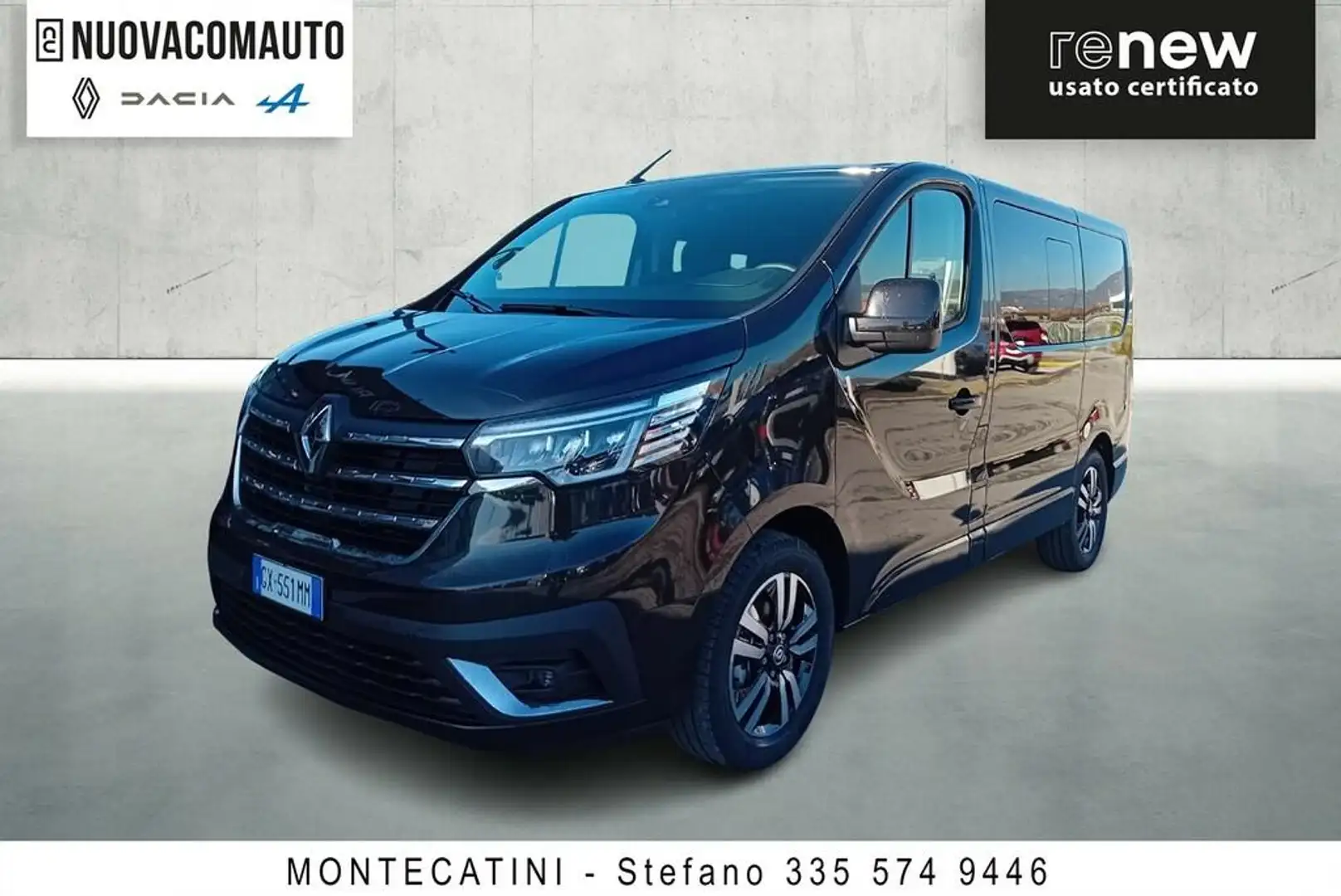 Renault Trafic spaceclass 2.0 Blue dci 150cv L1H1 Zen EDC Zwart - 1