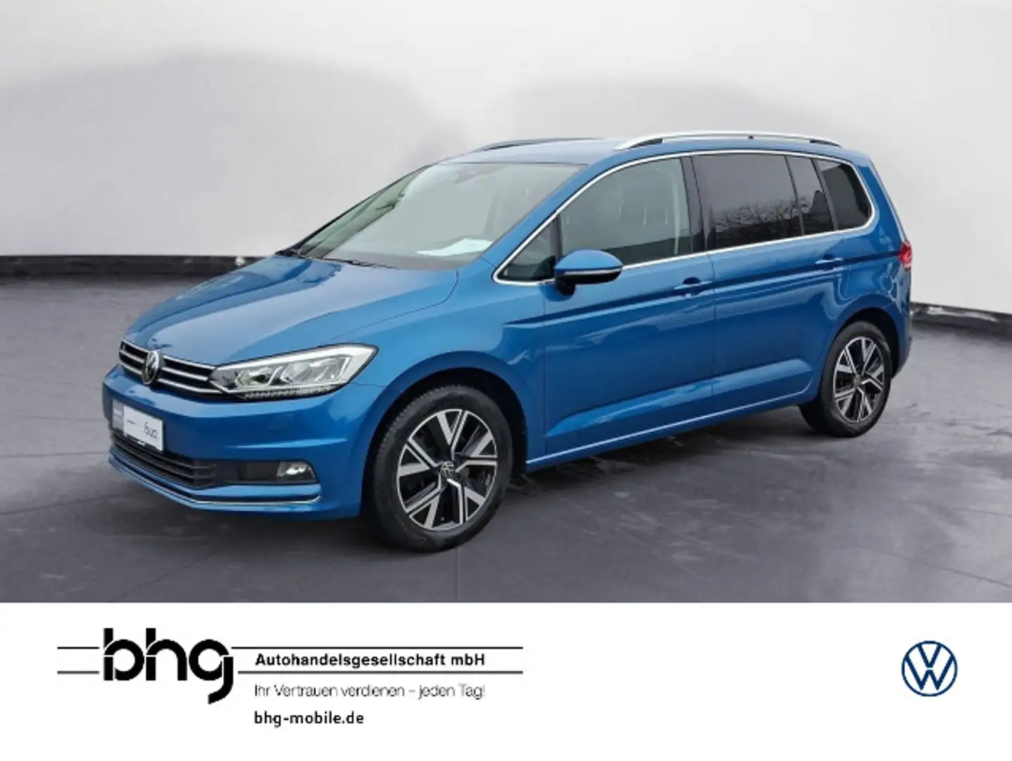 Volkswagen Touran 1.5 TSI OPF DSG Highline Blau - 1