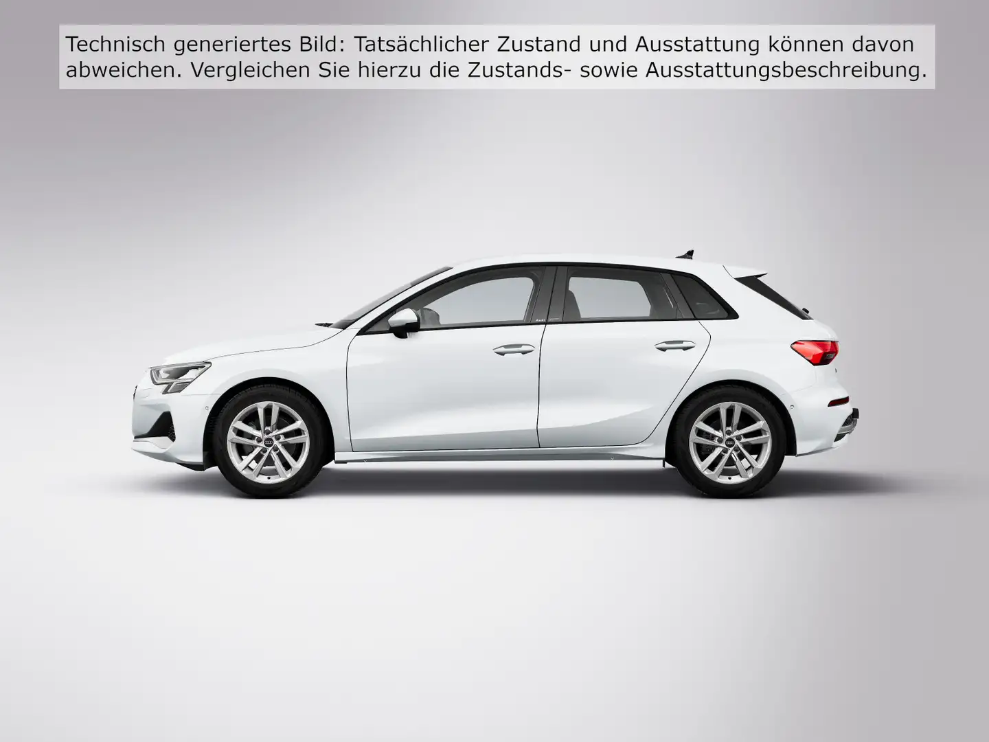 Audi A3 advanced 30 TFSI 85(116) kW(PS) Sch Weiß - 2