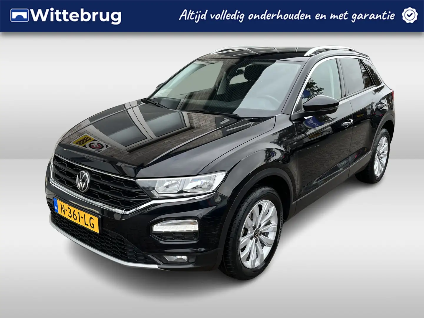 Volkswagen T-Roc 1.0 TSI Style / CAMERA/ PARK. SENSOREN/ APP CONNEC Noir - 1