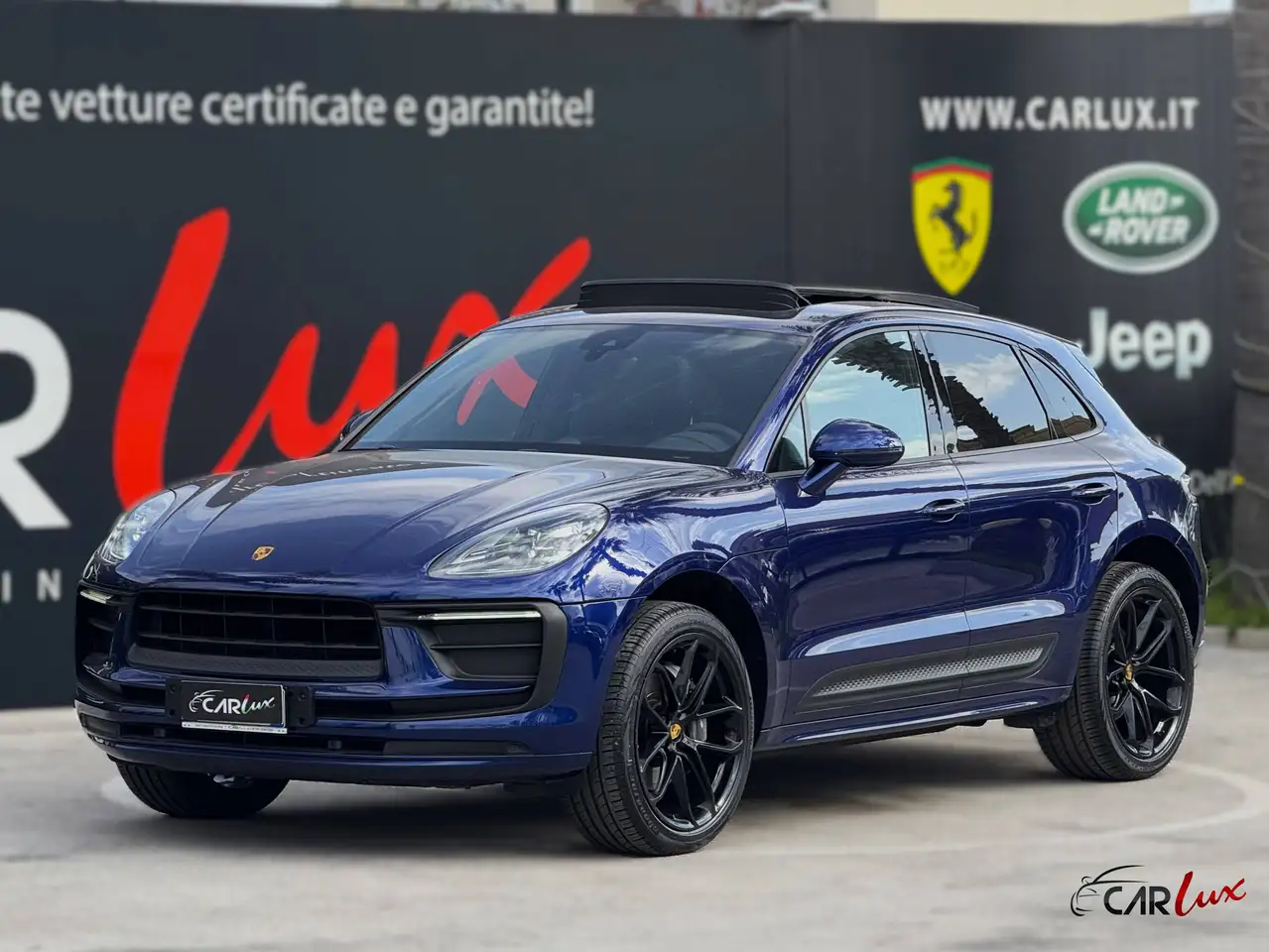 Porsche Macan 2.0 Turbo Benzina 265CV PDK TETTO CAM CAR PLAY 21" GENZIANA BLUE PDLS PLUS