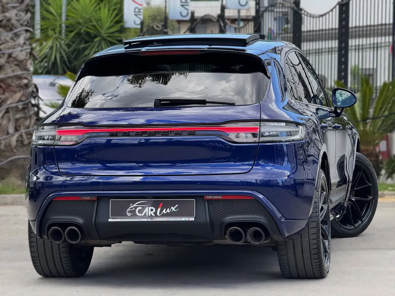 Porsche Macan 2.0 Turbo Benzina 265CV PDK TETTO CAM CAR PLAY 21" GENZIANA BLUE PDLS PLUS, миниатюра 3
