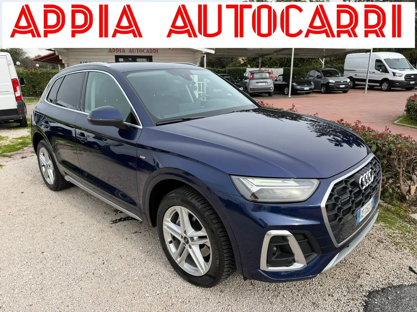 Audi Q5 2.0tdi mhev S-line quattro s-tronic Blau - 1