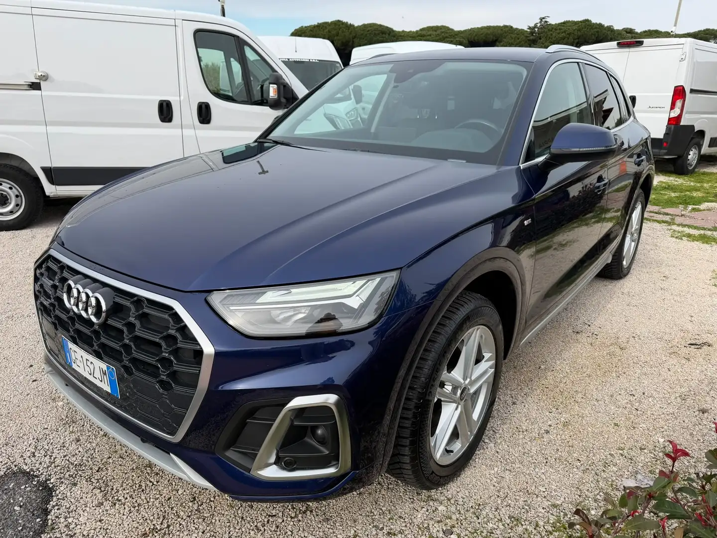 Audi Q5 2.0tdi mhev S-line quattro s-tronic Blau - 2