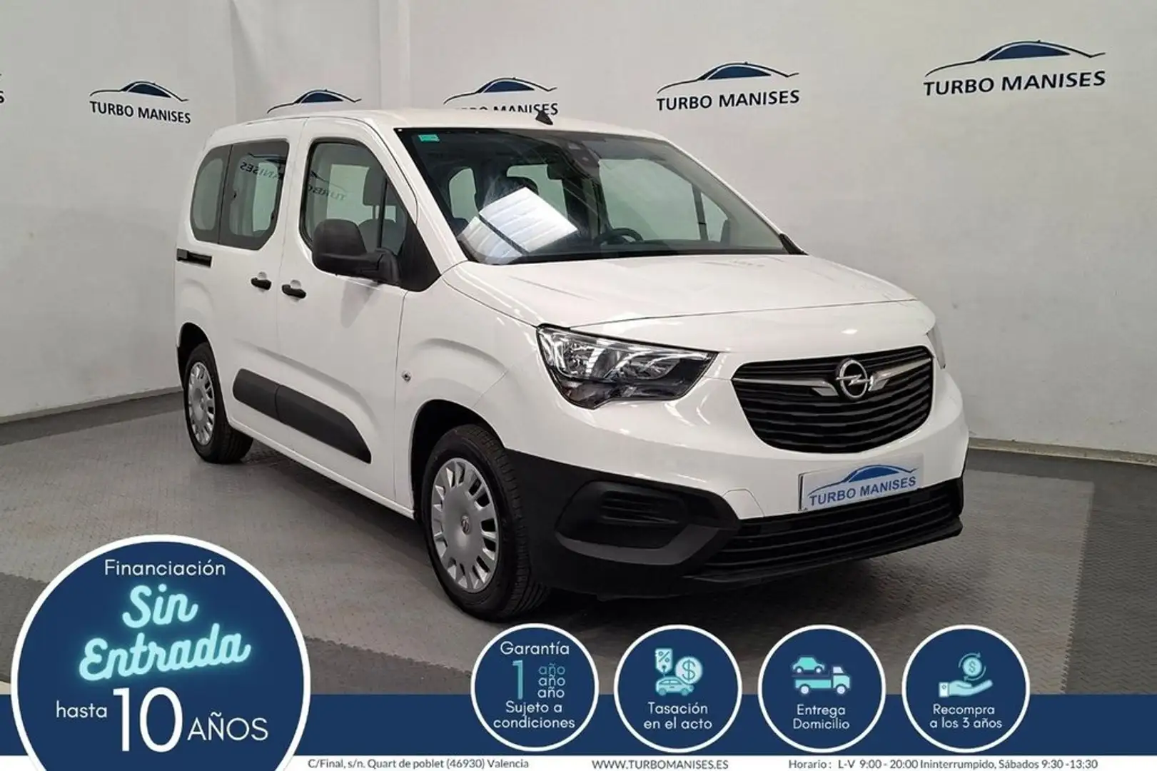 Opel Combo 1.5 TD 56kW (75CV) Expression L Blanc - 1