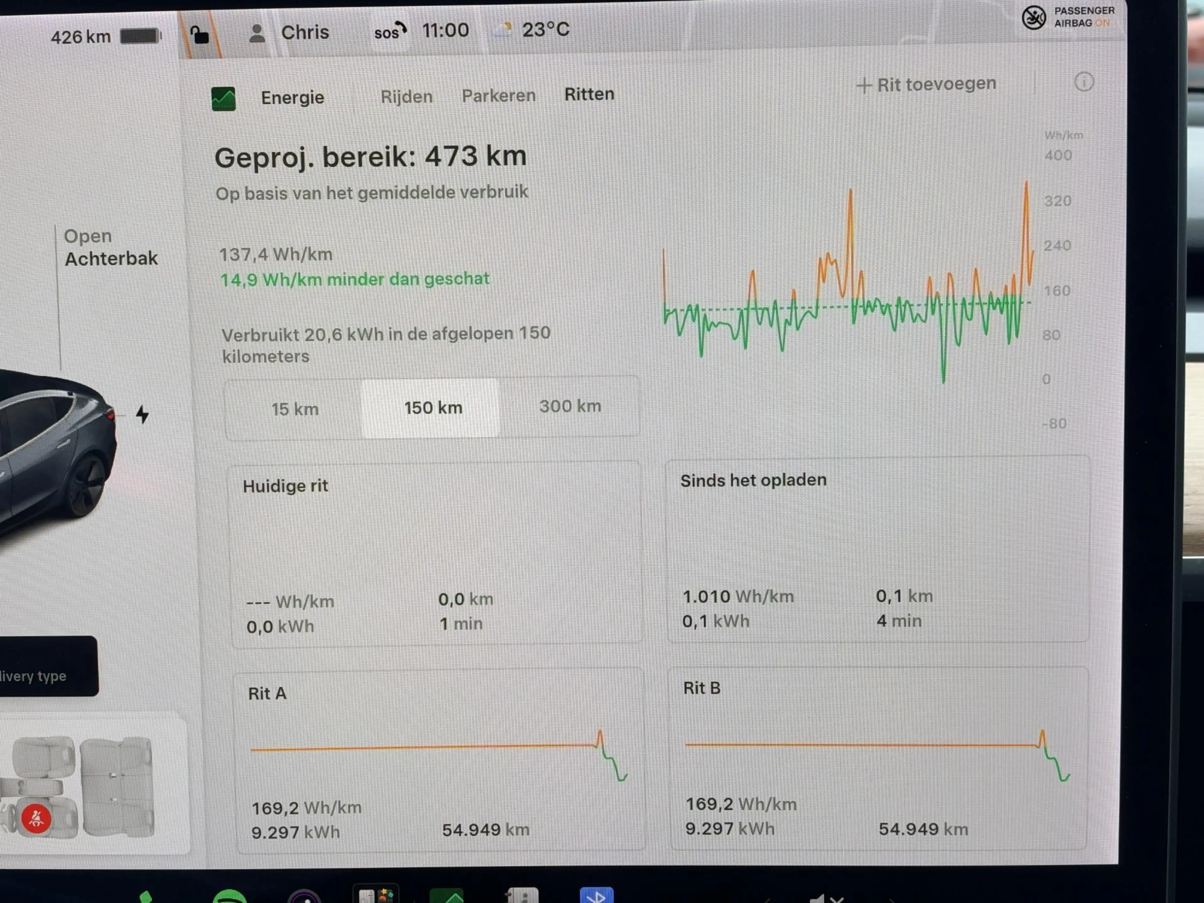 Tesla Model 3 Long Range AWD 75 kWh SOH 92% | Orig. Trekhaak | A — photo 27
