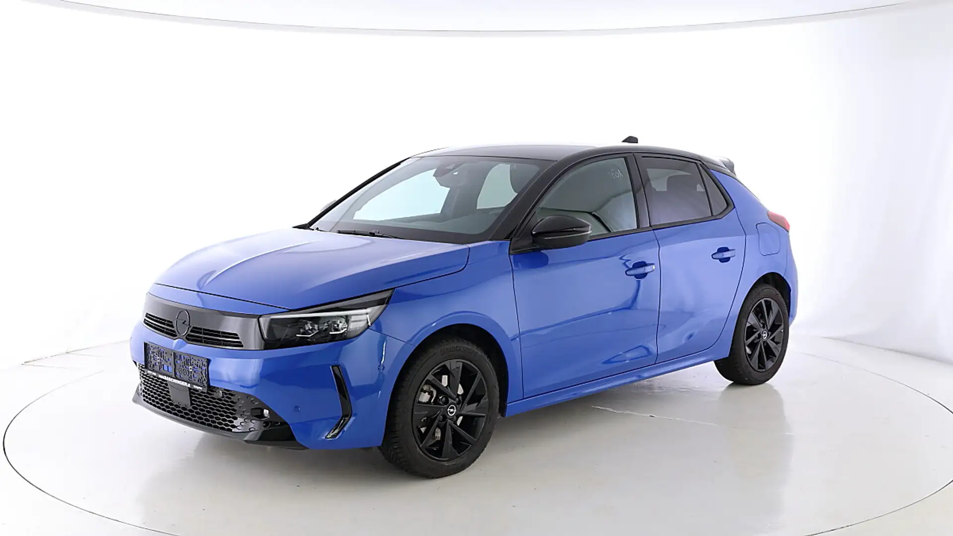 Opel Corsa GS 1.2 Automatik Blau - 1