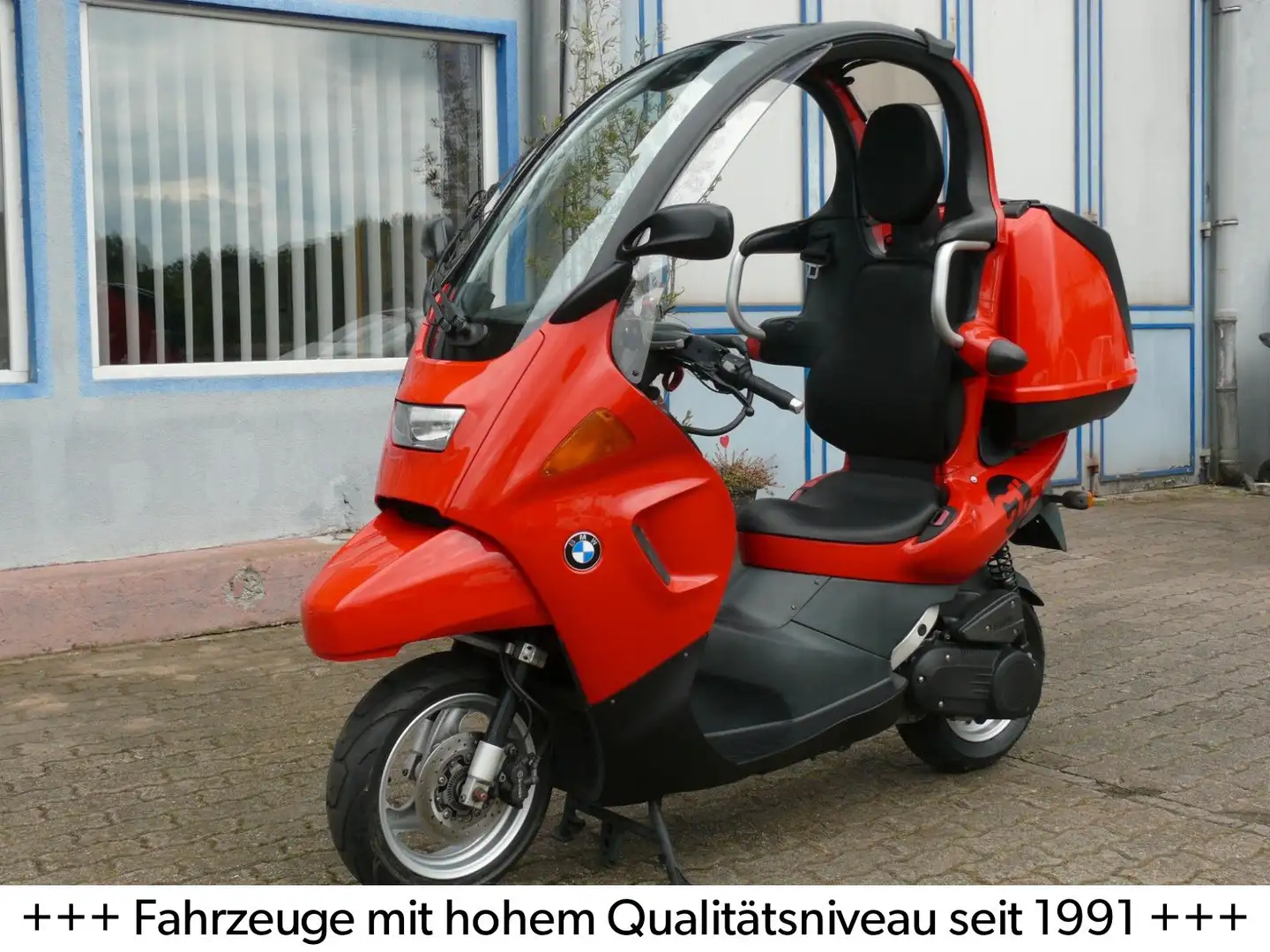 BMW C1 Sitzheizung"Alarmanlage"Wegfahrsperre" Červená - 1