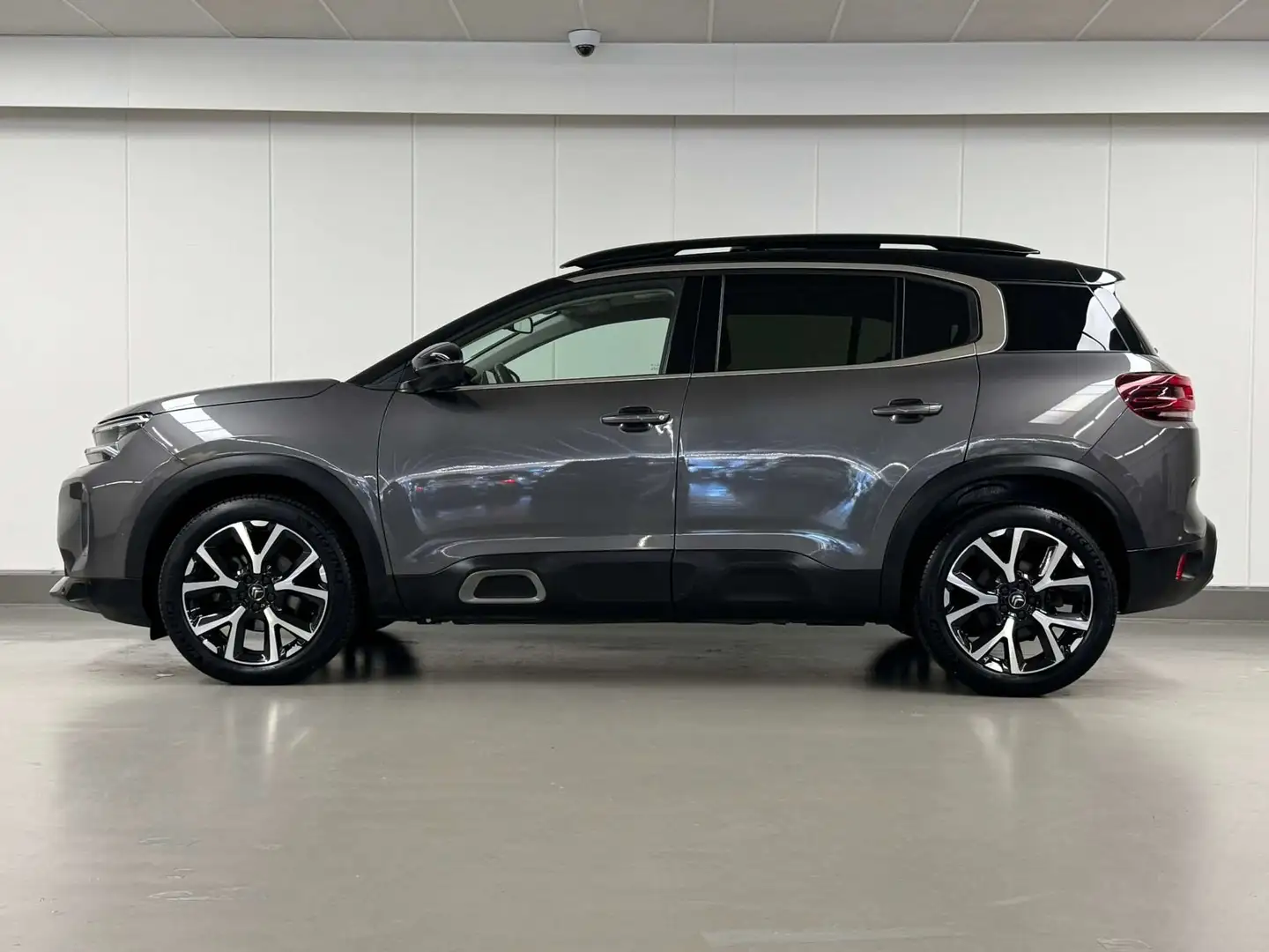 Citroen C5 Aircross HDI 131CV SHINE AUTO TO PANO CAMERA GPS CUIR REG Gris - 2