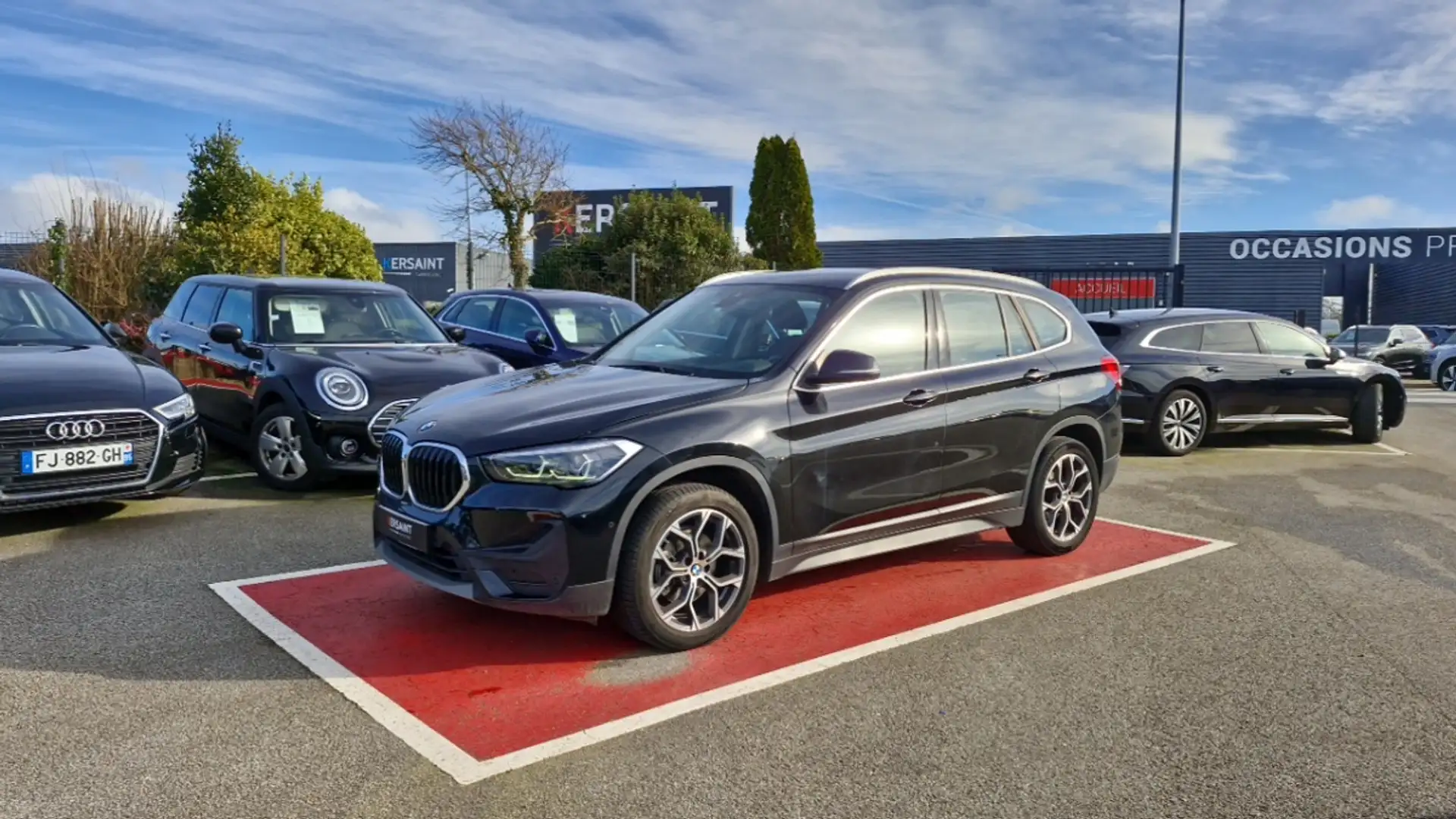 BMW X1 F48 LCI SDRIVE 18I 136 CH DKG7 BUSINESS DESIGN Noir - 1