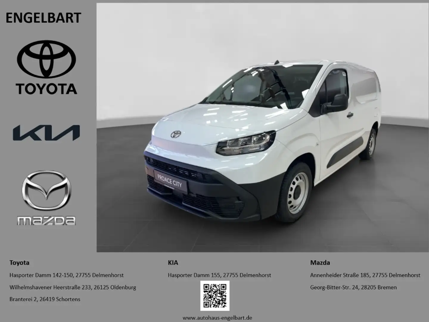 Toyota Proace City 1.5 D4D L2 Meister Wit - 1