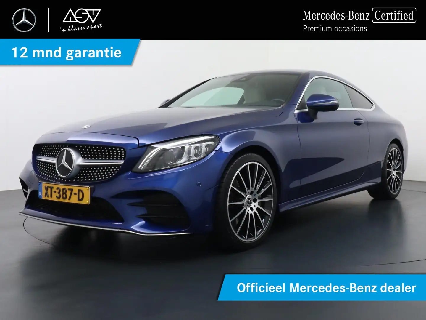 Mercedes-Benz C 200 Coupé AMG Premium Pack | Burmester Surround System Azul - 1
