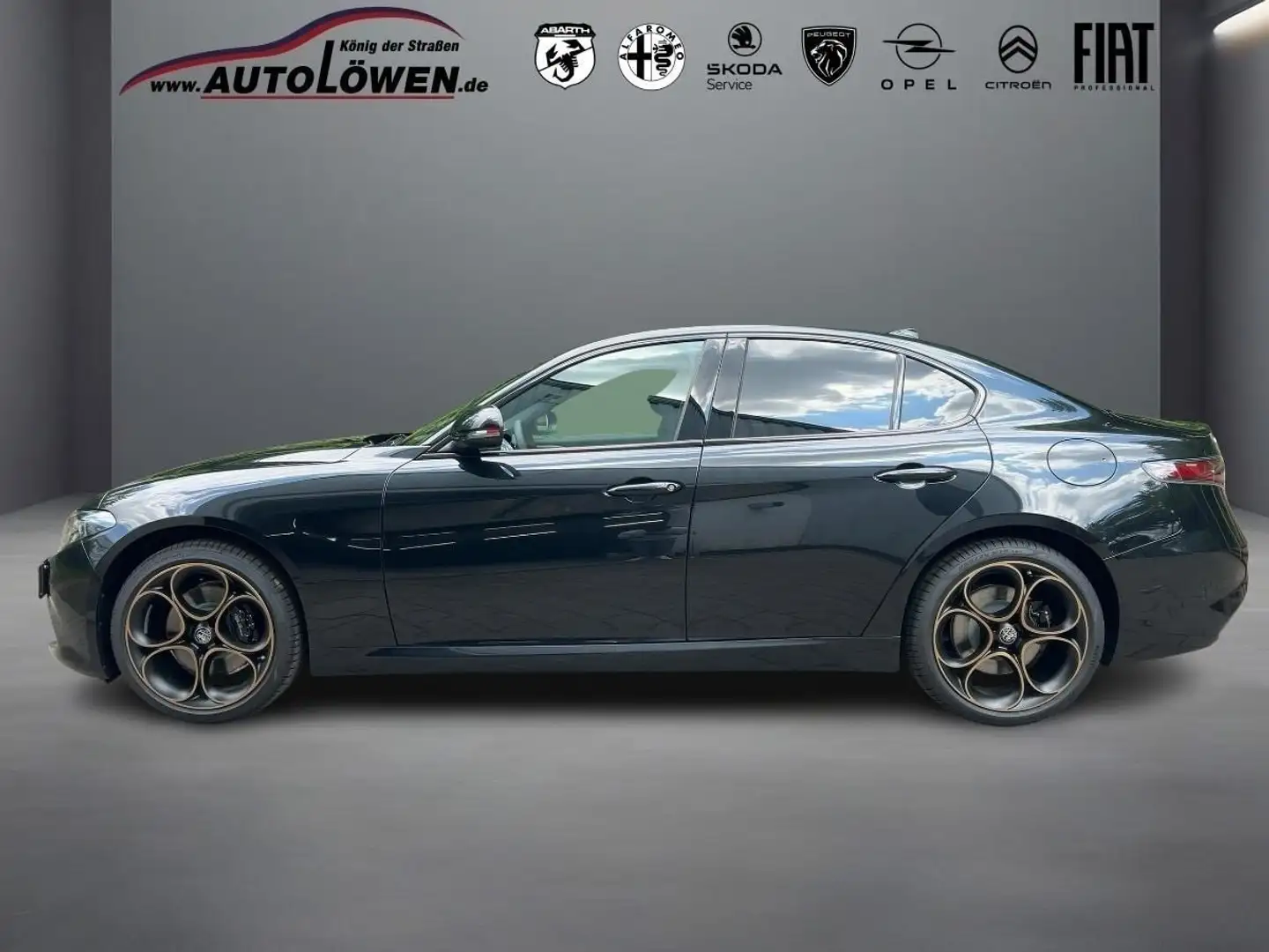 Alfa Romeo Giulia 2.0 Turbo 16V Intensa Q4 Schwarz - 2