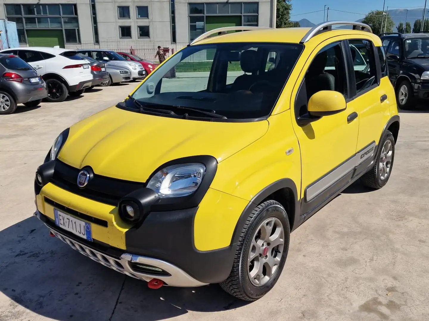 Fiat Panda Panda  4x4 1.3 mjt  Cross 4x4 80cv UNIPROPRIETARIO Giallo - 2