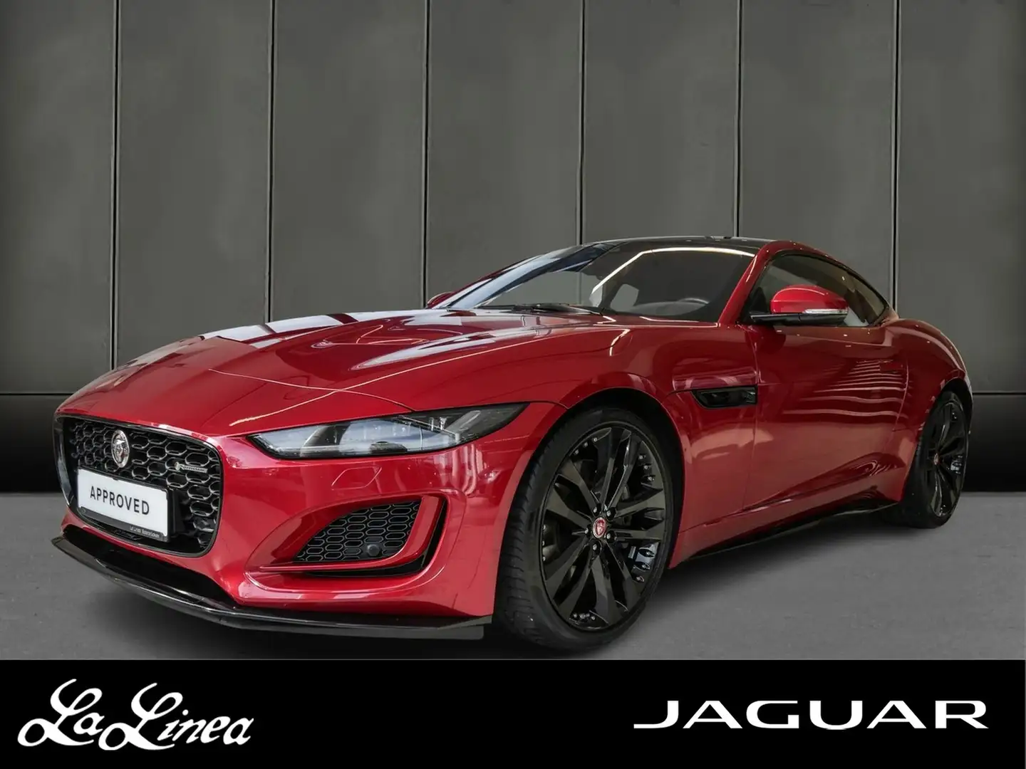 Jaguar F-Type P300 Coupe R-Dynamic Panorama-Dach- Black Pack Rot - 1