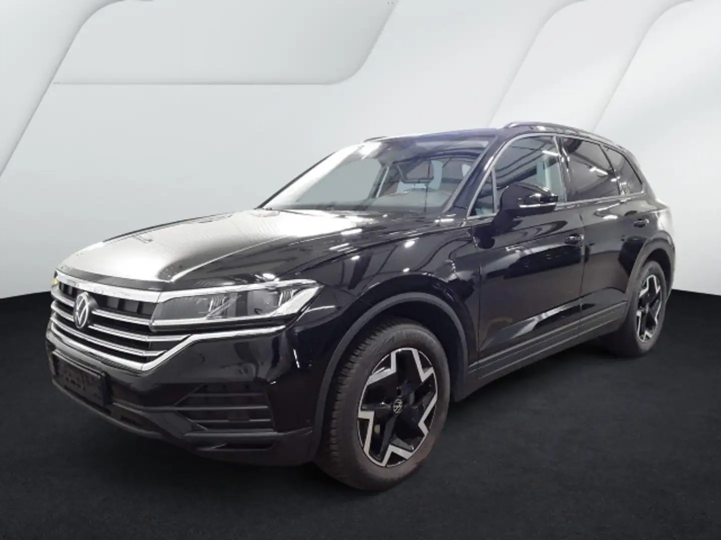 Volkswagen Touareg 3.0 TDI Tip. AHK/Kamera/Leder/Luftfeder. Schwarz - 2