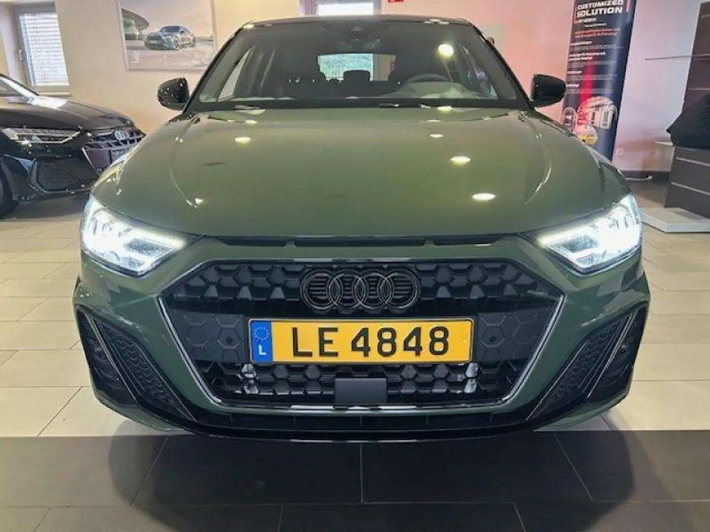 Audi A1 S line Зелений - 2