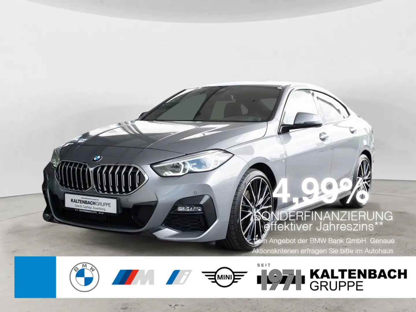 BMW 218 i Gran Coupe M-Sportpaket PANO AHK LED ACC Gris - 1