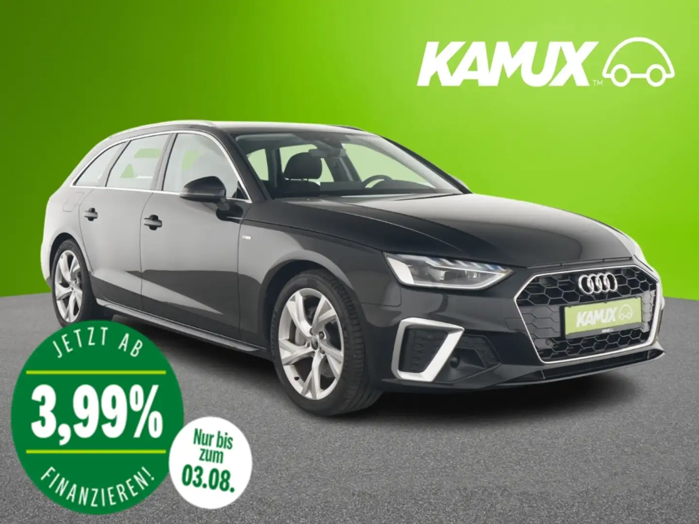 Audi A4 40TFSI Avant S-tronic S line+LED+NAVI+VIRTUAL Noir - 1