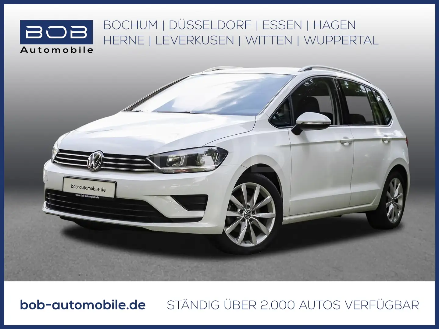 Volkswagen Golf VII Sportsvan 1.2 TSI BMT Comfortline *AHK* Blanc - 1