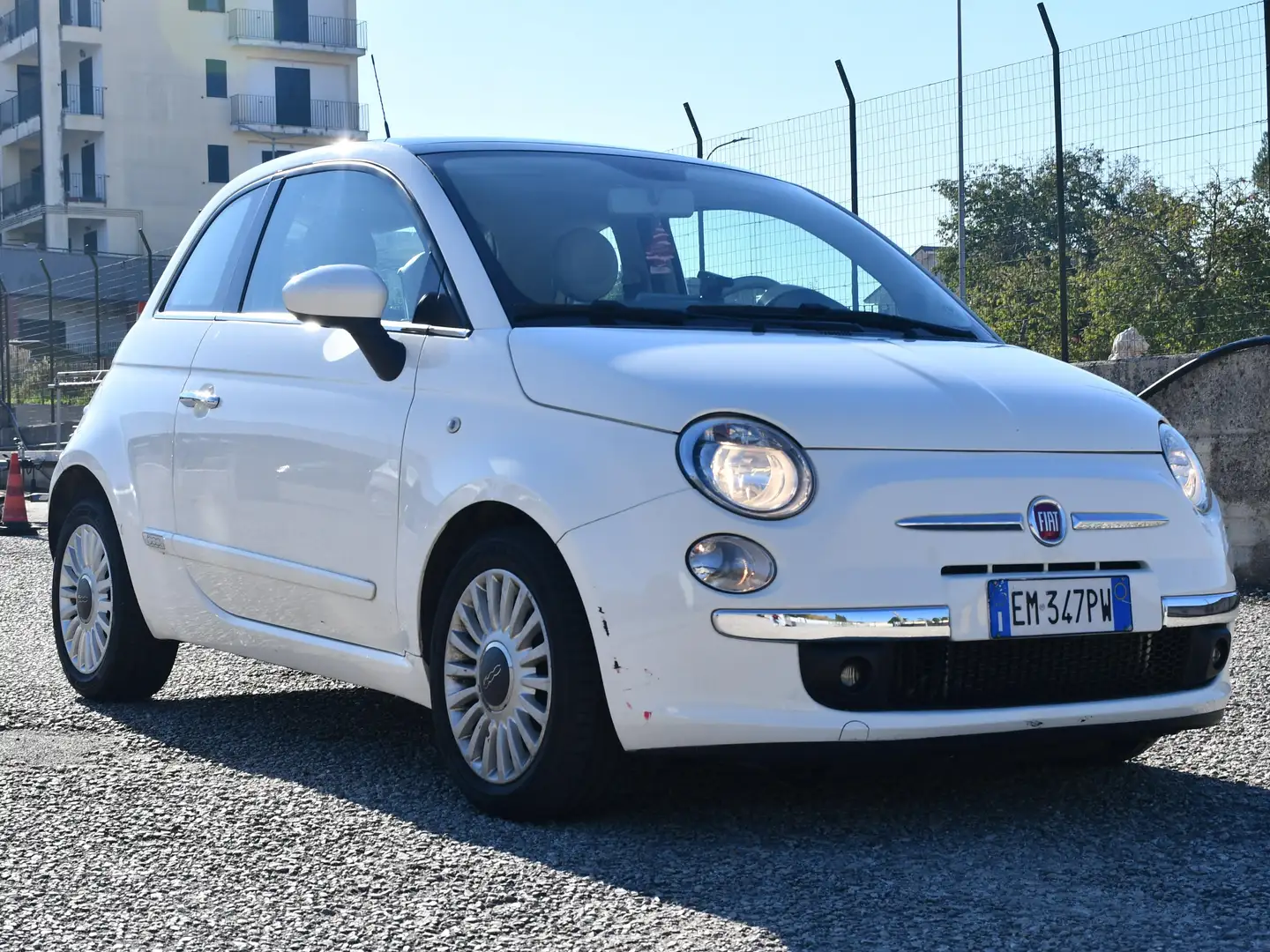 Fiat 500 500 1.3 mjt 16v Lounge 95cv Bianco - 1