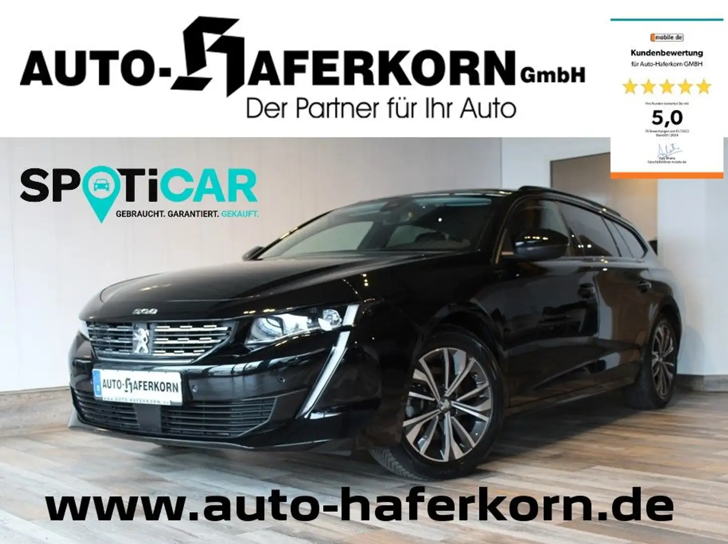 Peugeot 508 SW 1.2 PureTech130 Allure Pack EAT8*LED*360° Schwarz - 1