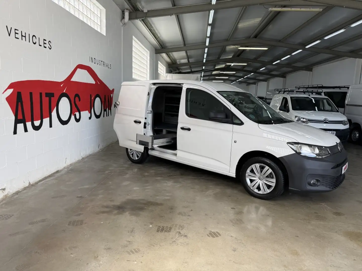 Volkswagen Caddy Cargo Furgón 2.0TDI 75kW Blanco - 1