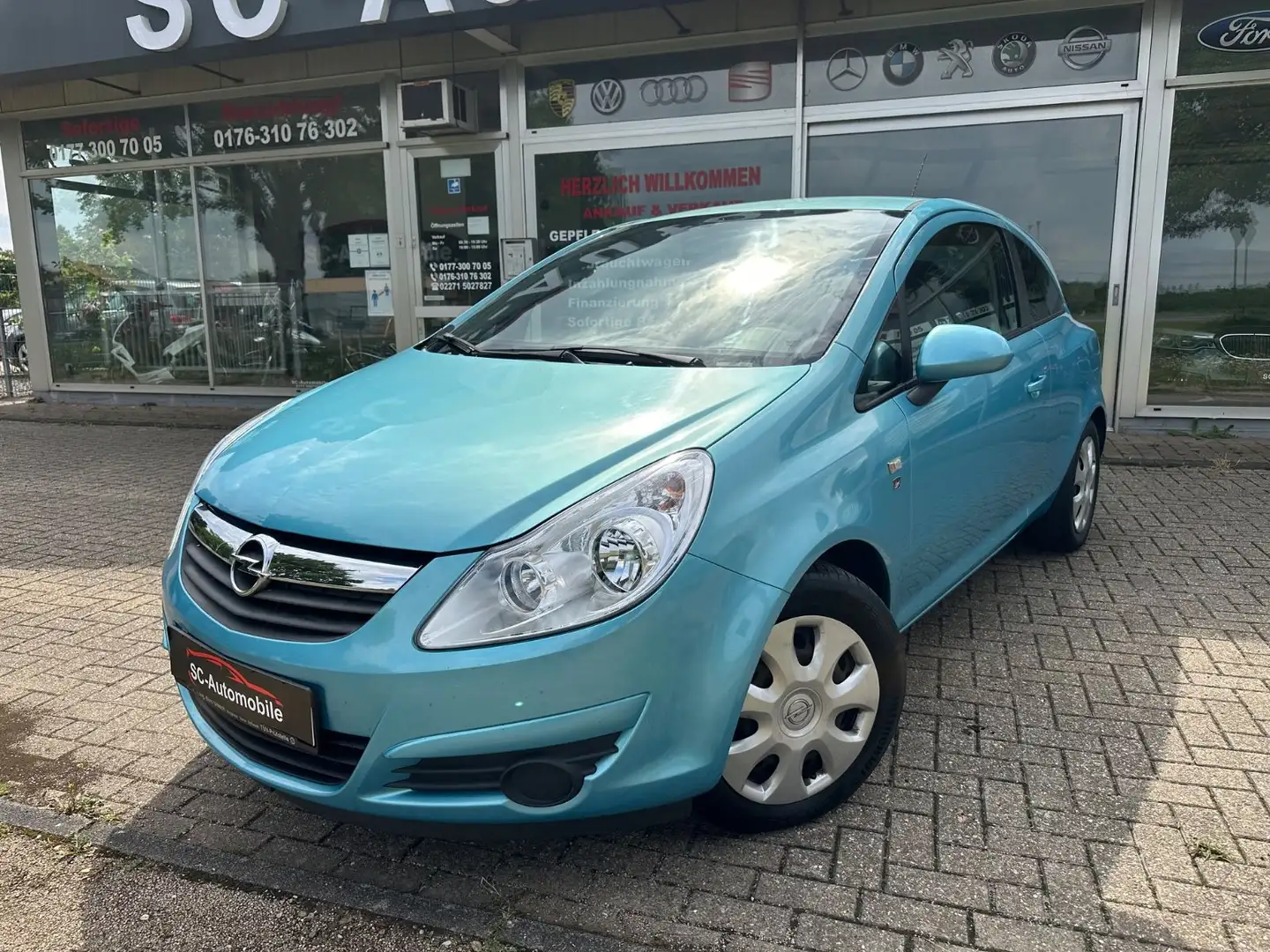 Opel Corsa D Edition "111 Jahre"*TÜV-NEU*KLIMA*TEMPOM Blau - 1