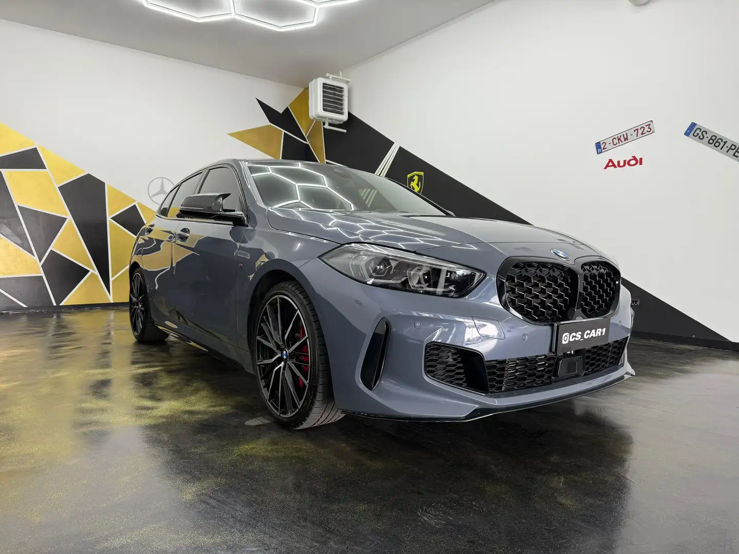BMW 135 M 135i xdrive Gris - 1