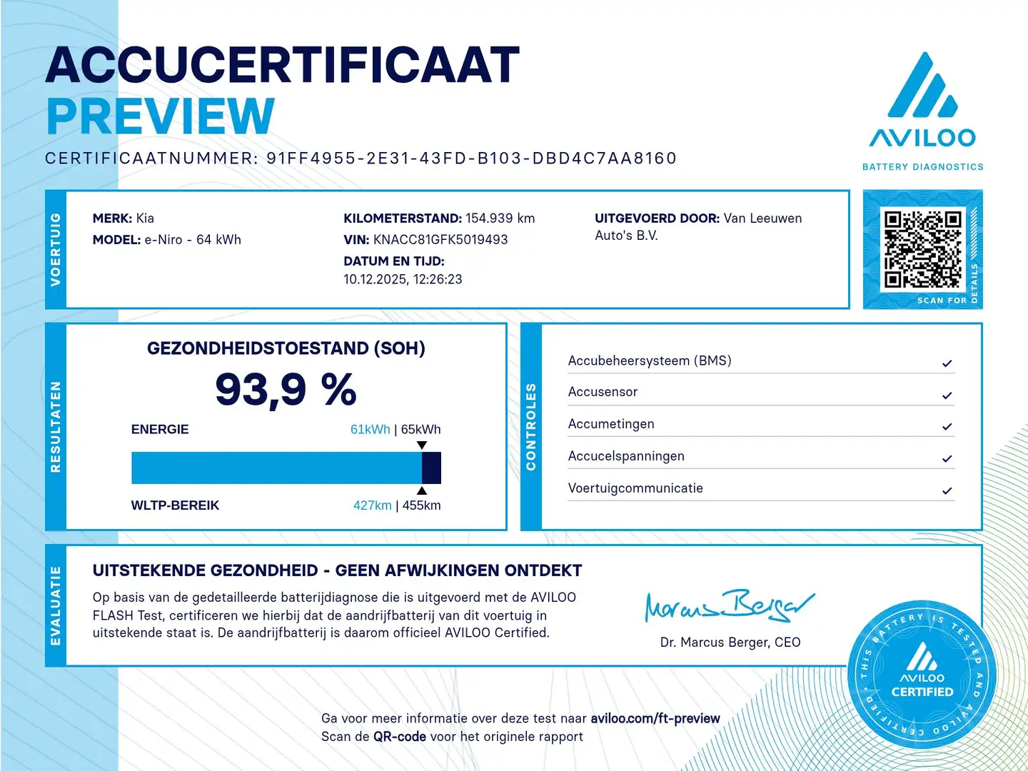 Kia e-Niro ExecutiveLine 64 kWh | Stoelventilatie | Leder | C Zwart - 2