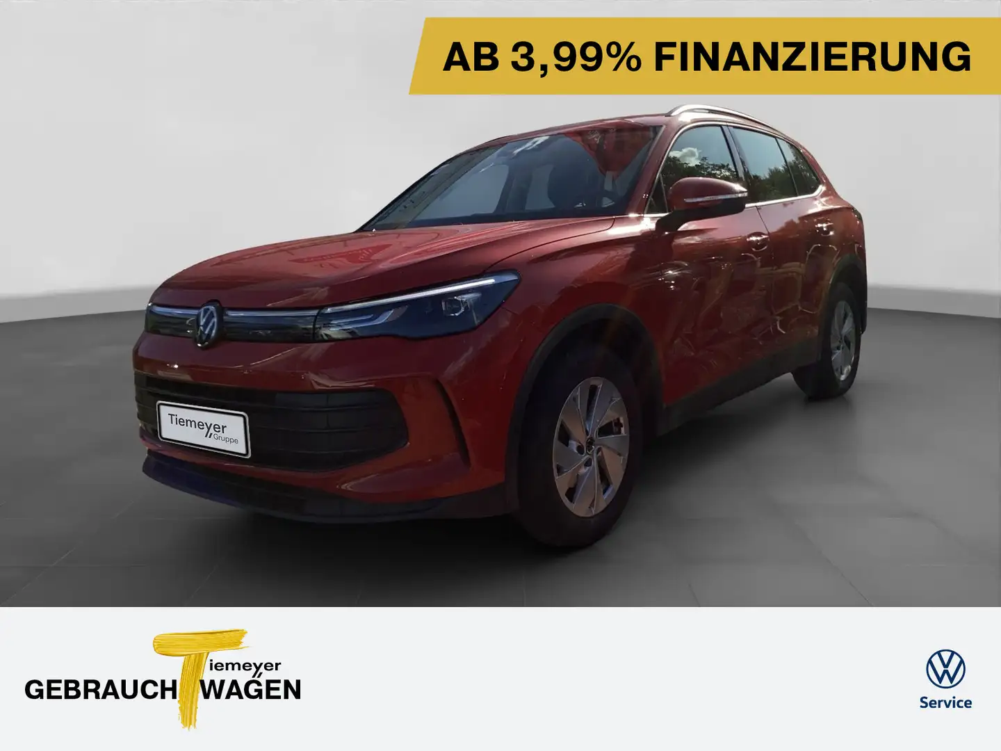 Volkswagen Tiguan 1.5 TSI DSG LM17 NAVI SITZHZ AHK KAMERA Rojo - 1